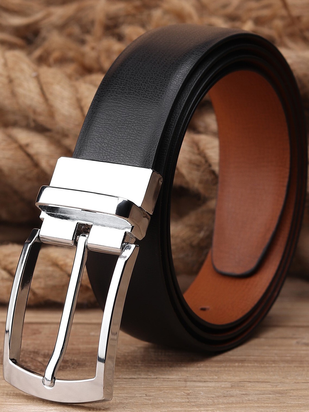 

Kastner Men Black & Brown Reversible Belt