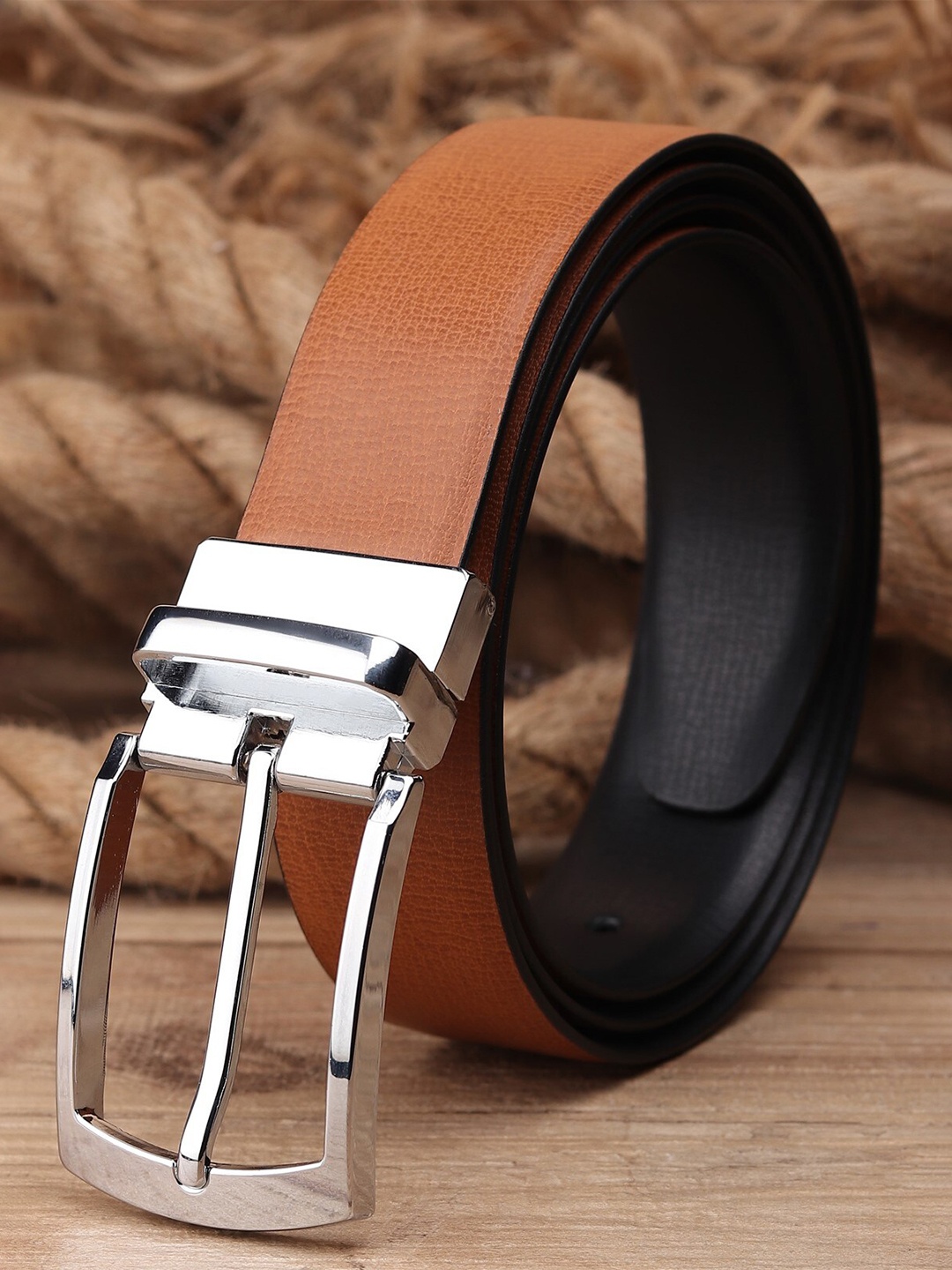 

Kastner Men Black & Tan Reversible Belt