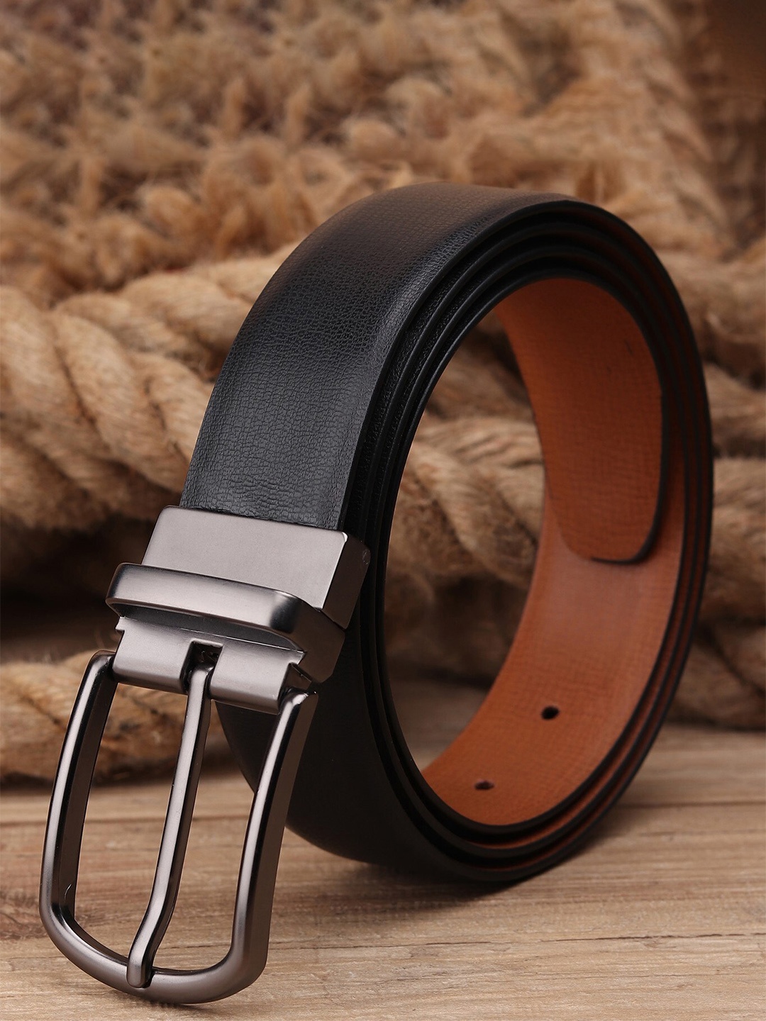 

Kastner Men Black Reversible Formal Belt
