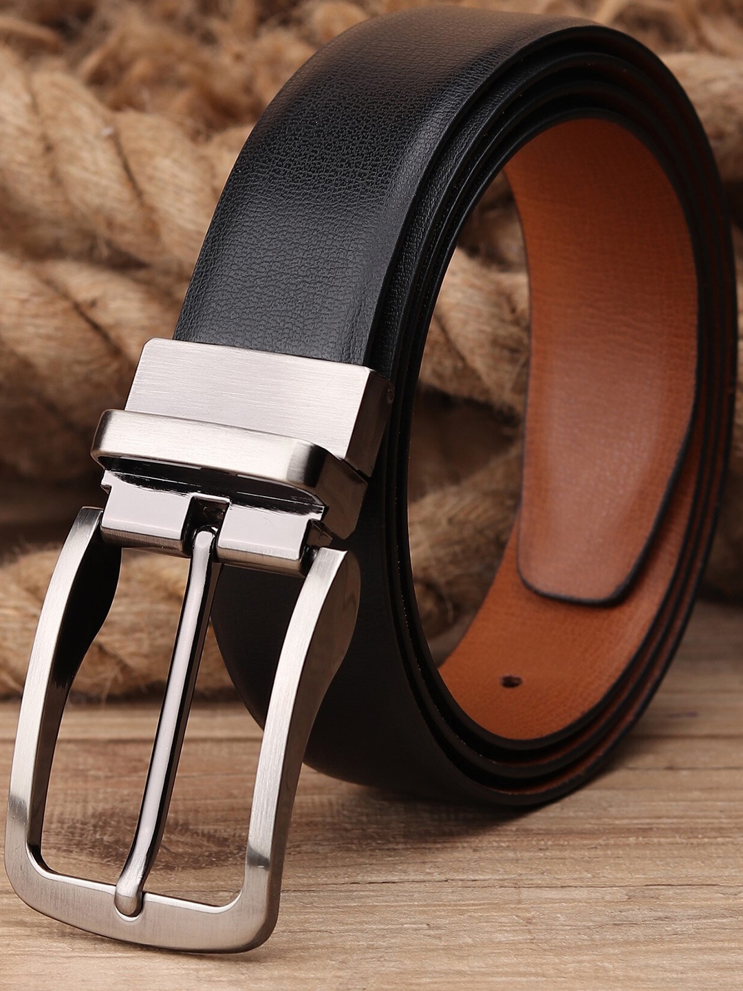 

Kastner Men Black & Brown Reversible Formal Belt