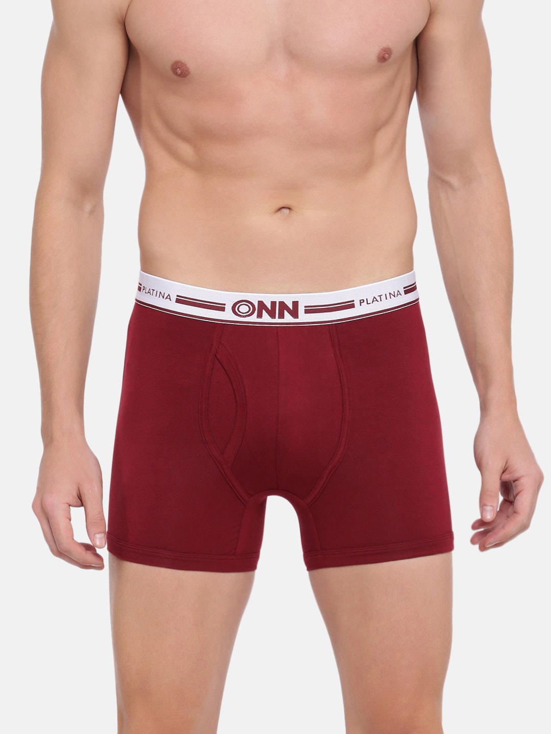

ONN Men Maroon Solid Long Trunks ONN_PLATINA_974_WN_1PC-Wine