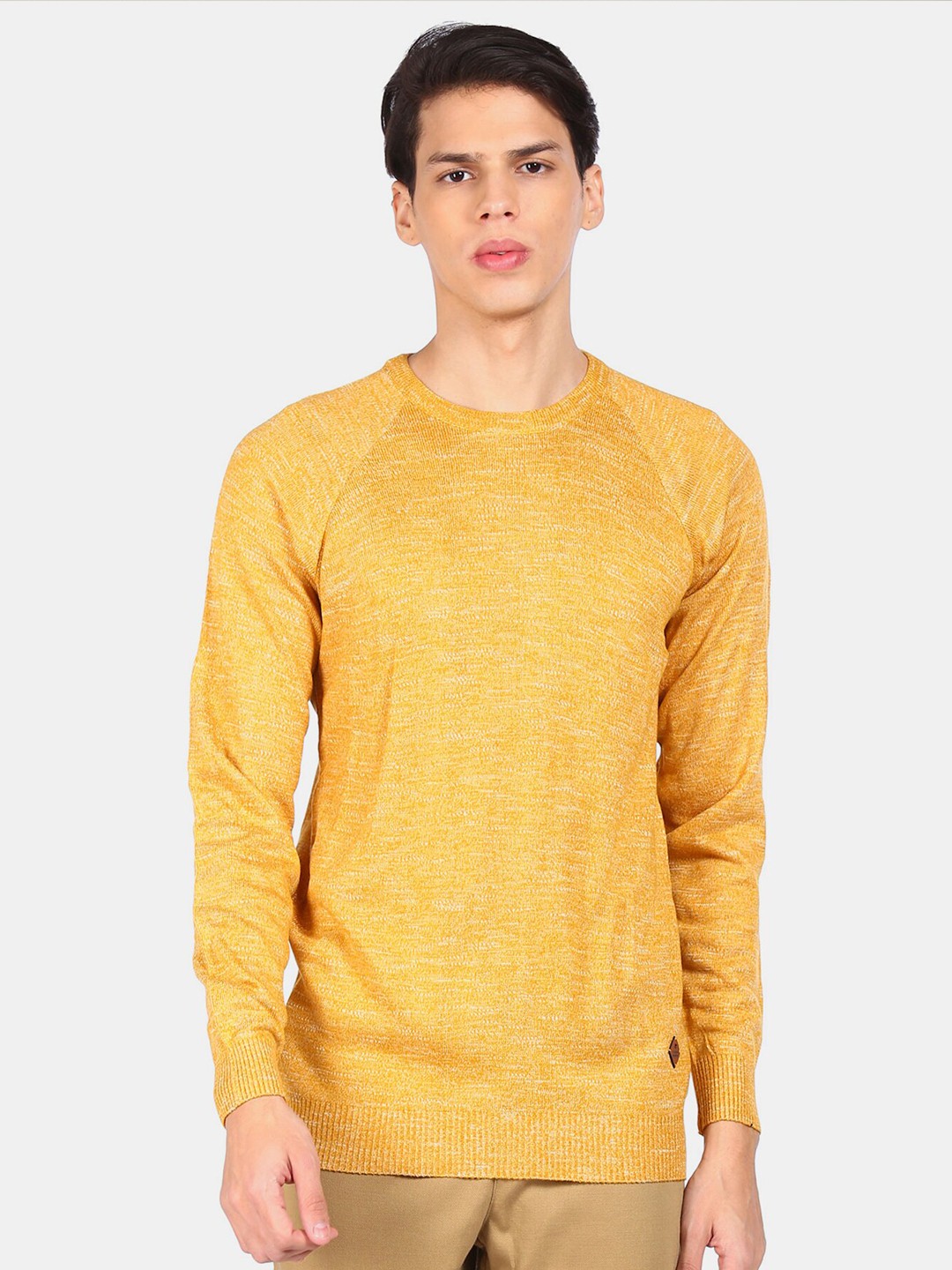 

Ruggers Men Yellow Pullover
