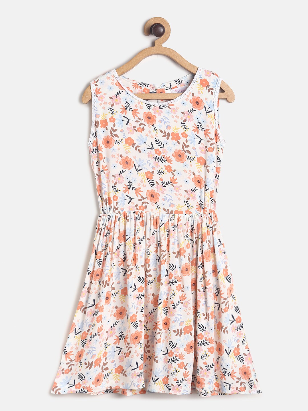

TALES & STORIES Multicoloured Floral Dress, Multi