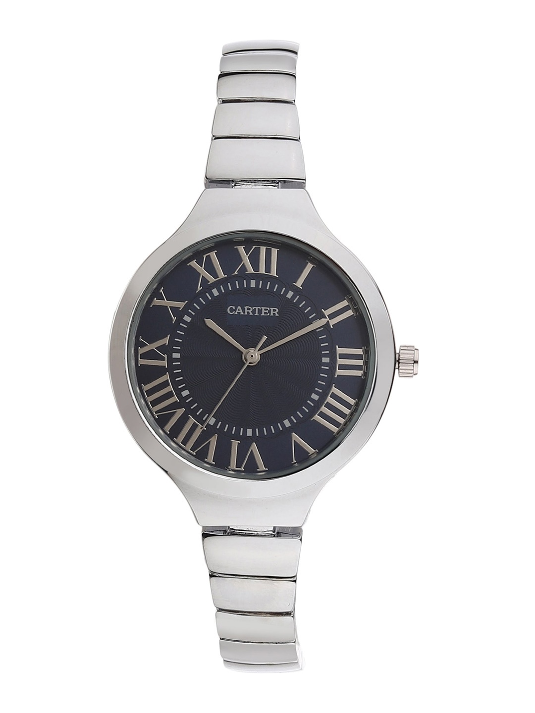 

Sandy D Carter Women Blue Dial & Silver Toned Straps Analogue Watch SD-Carter-06-BL