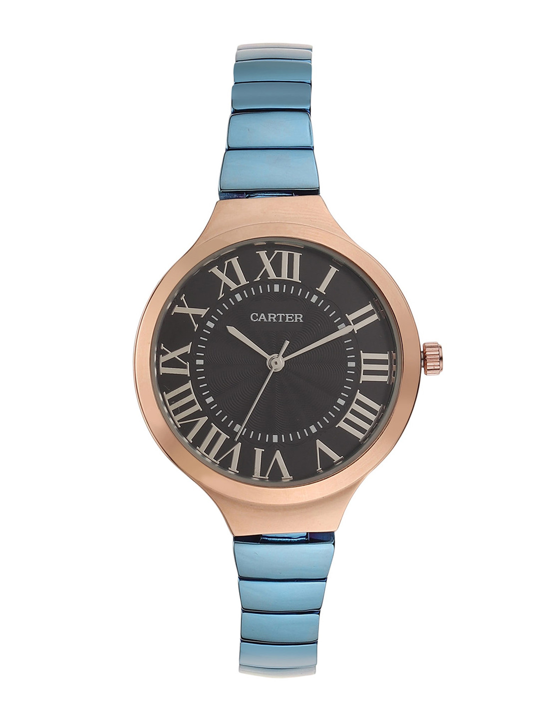 

Sandy D Carter Women Black Dial & Blue Analogue Watch SD-Carter-05-BK2