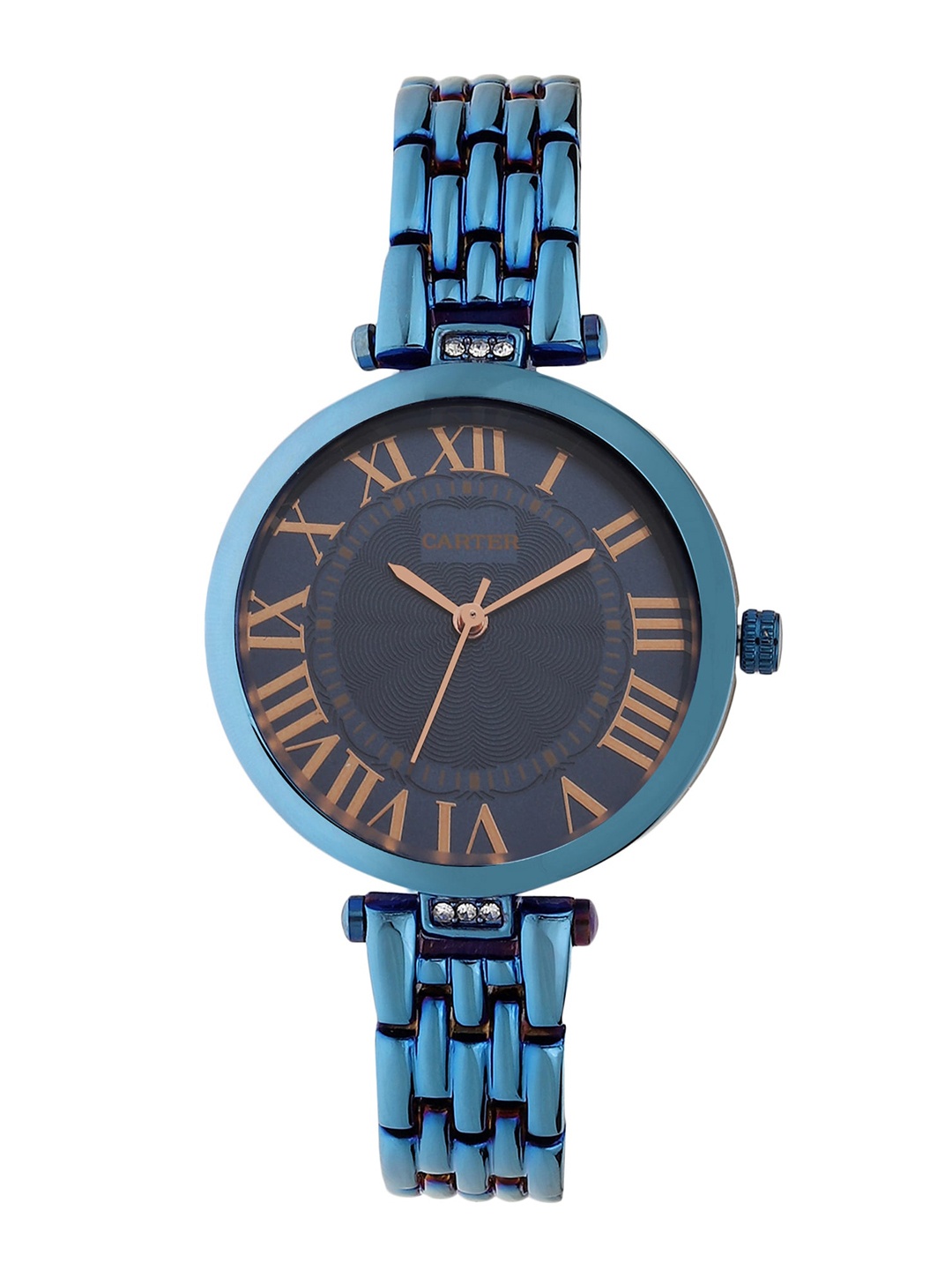 

Sandy D Carter Women Blue Dial & Blue Steel Straps Analogue Watch SD-Carter-08-BL-CP