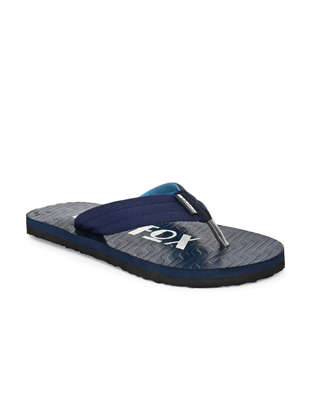 

Big Fox Men Blue & White Printed Thong Flip-Flops