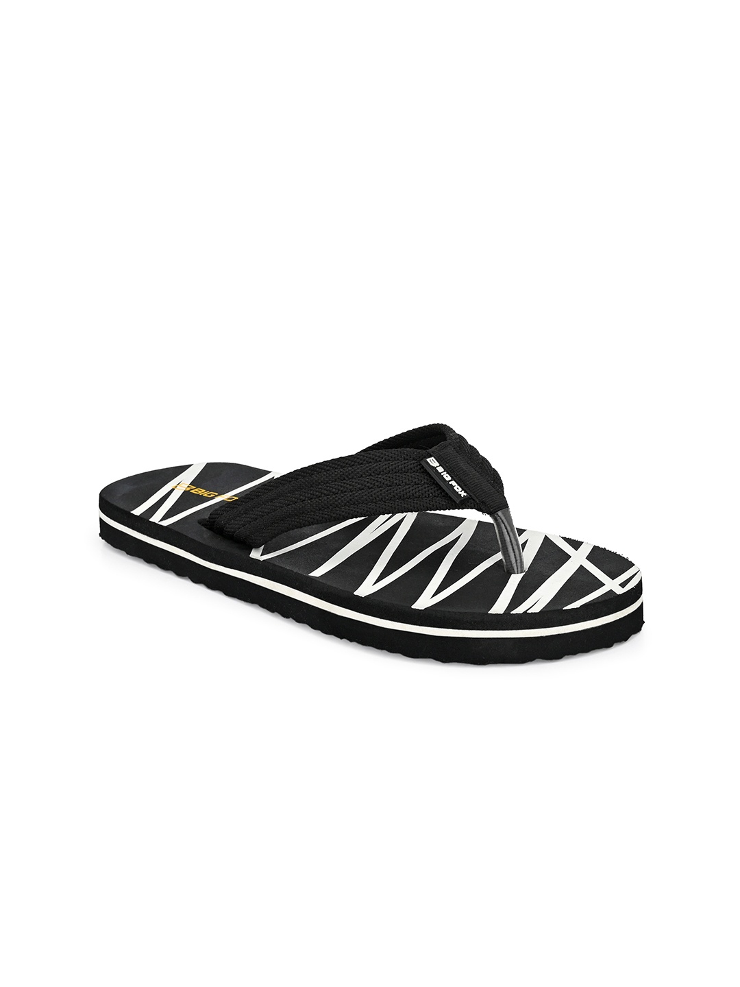 

Big Fox Men Black & White Thong Flip-Flops