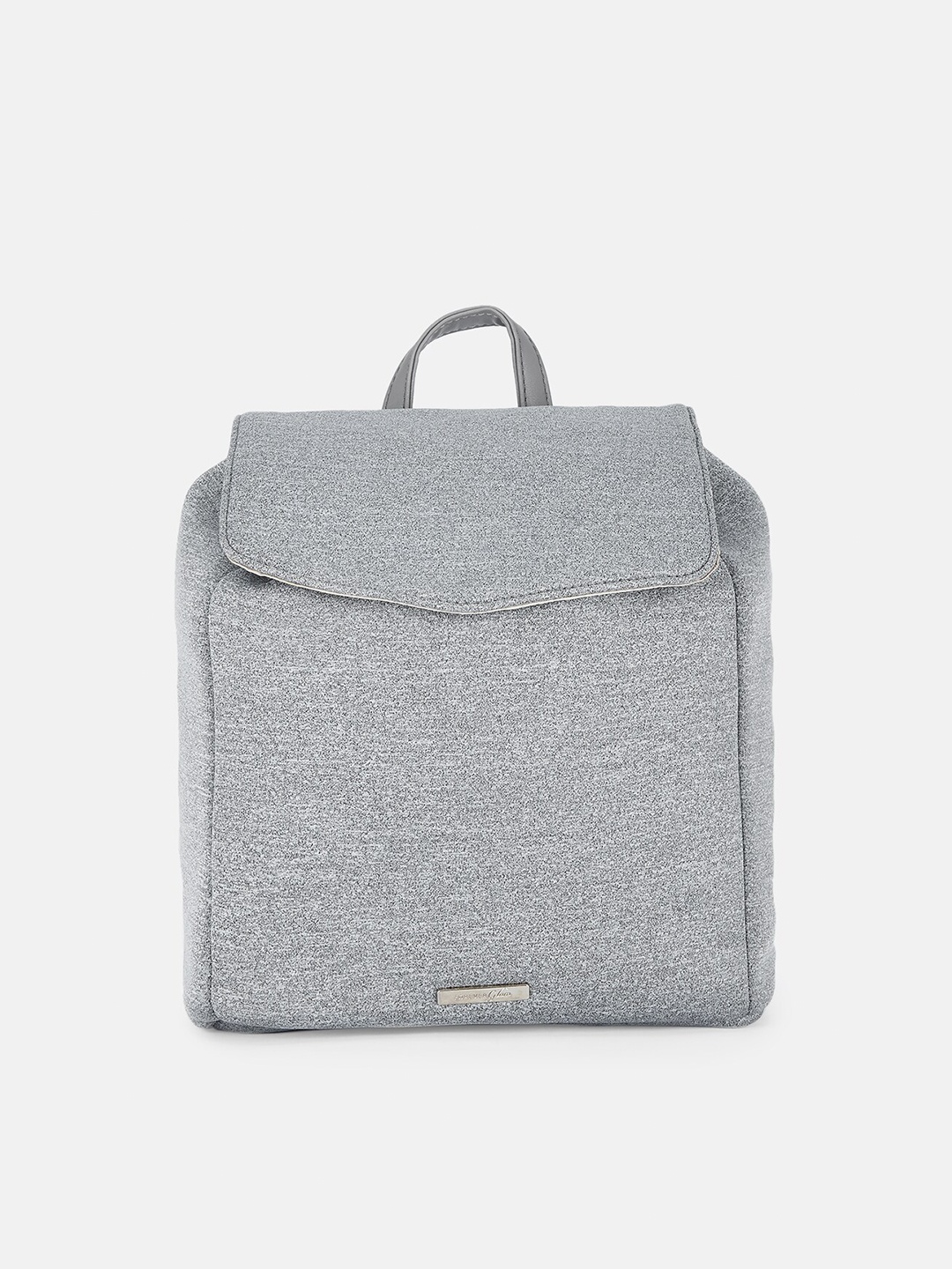 

Forever Glam by Pantaloons Women Grey & Steel Backpack