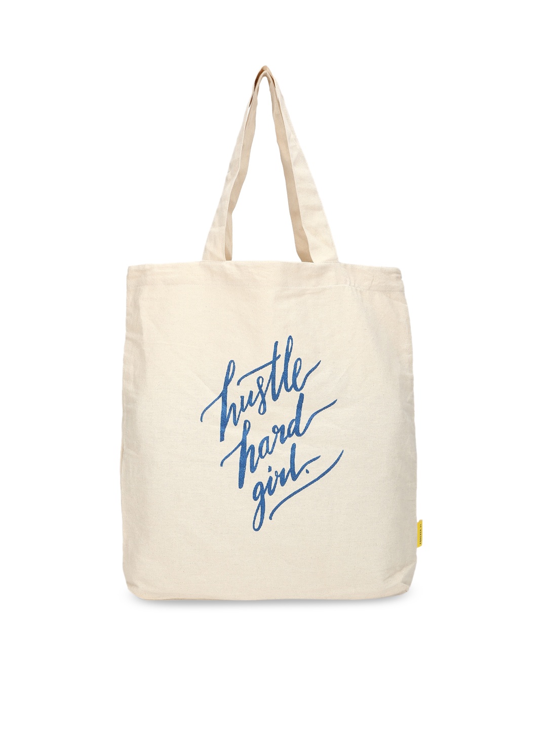 FOREVER 21 Beige Printed Shopper Tote Bag