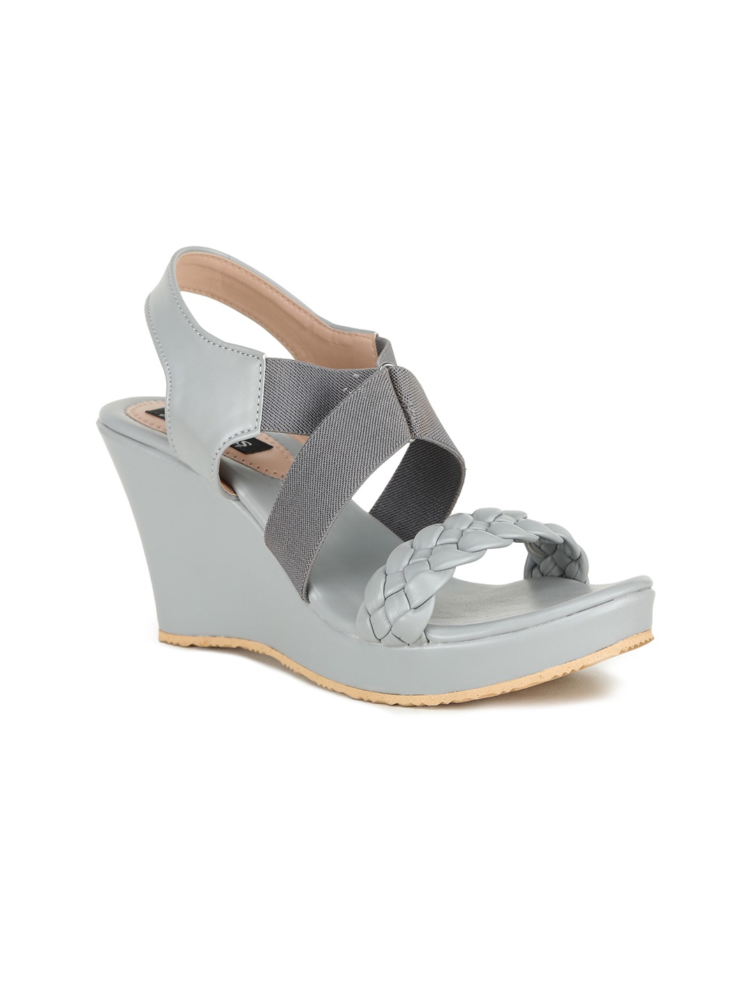 

SAPATOS Grey Wedge Sandals