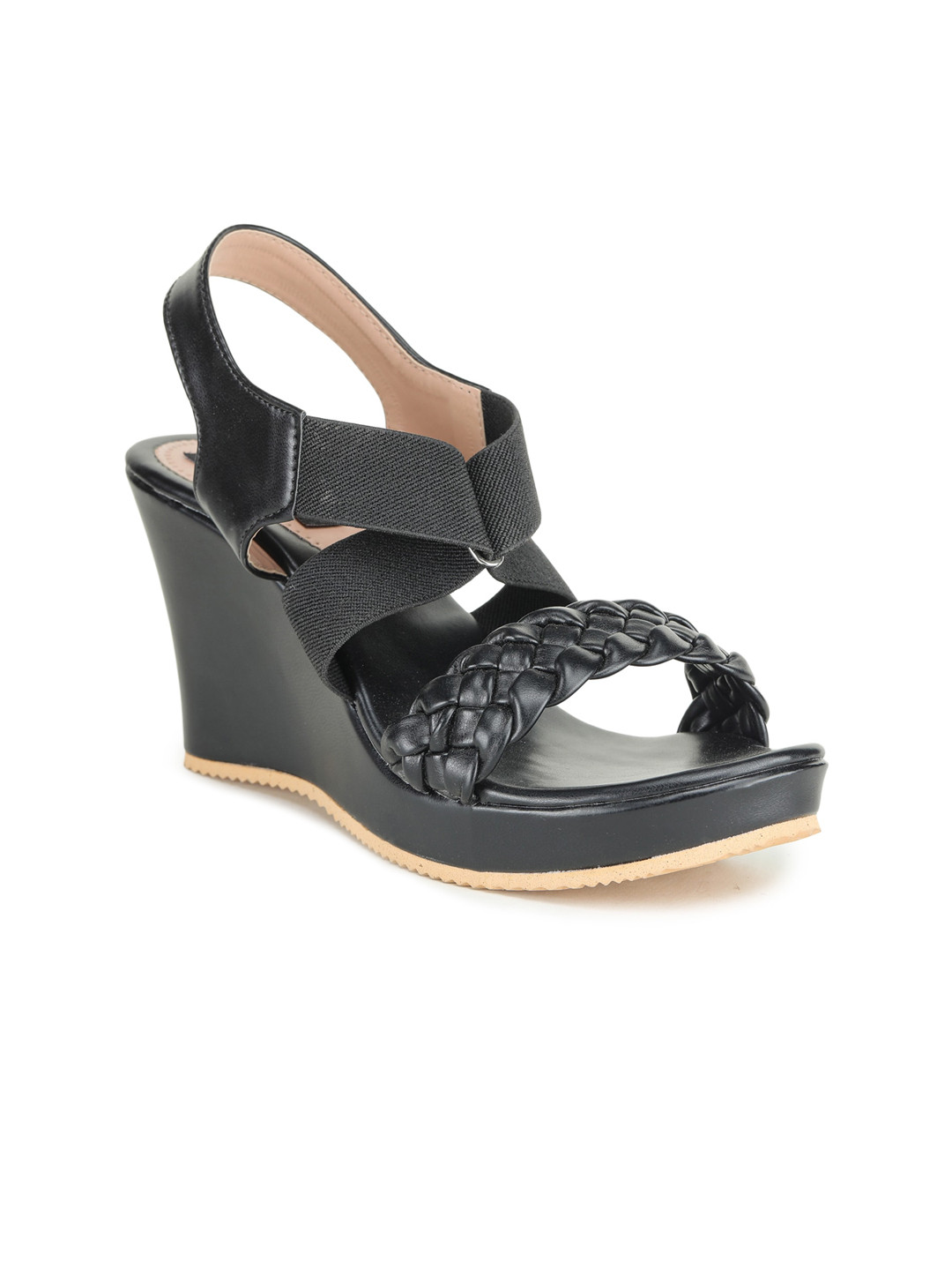 

SAPATOS Black Wedge Heels