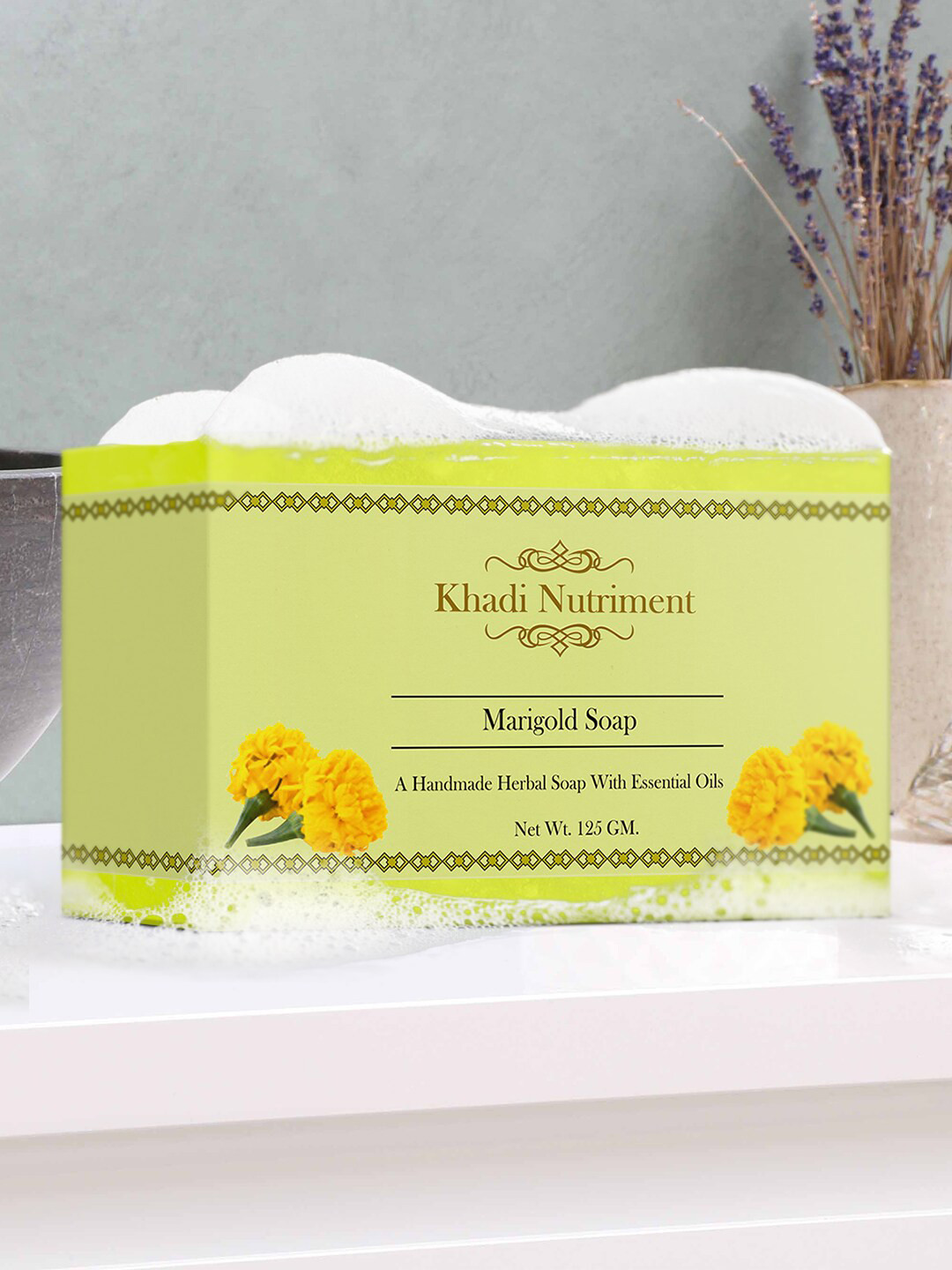 

Nutriment Set Of 6 Marigold Soap 750g, Yellow