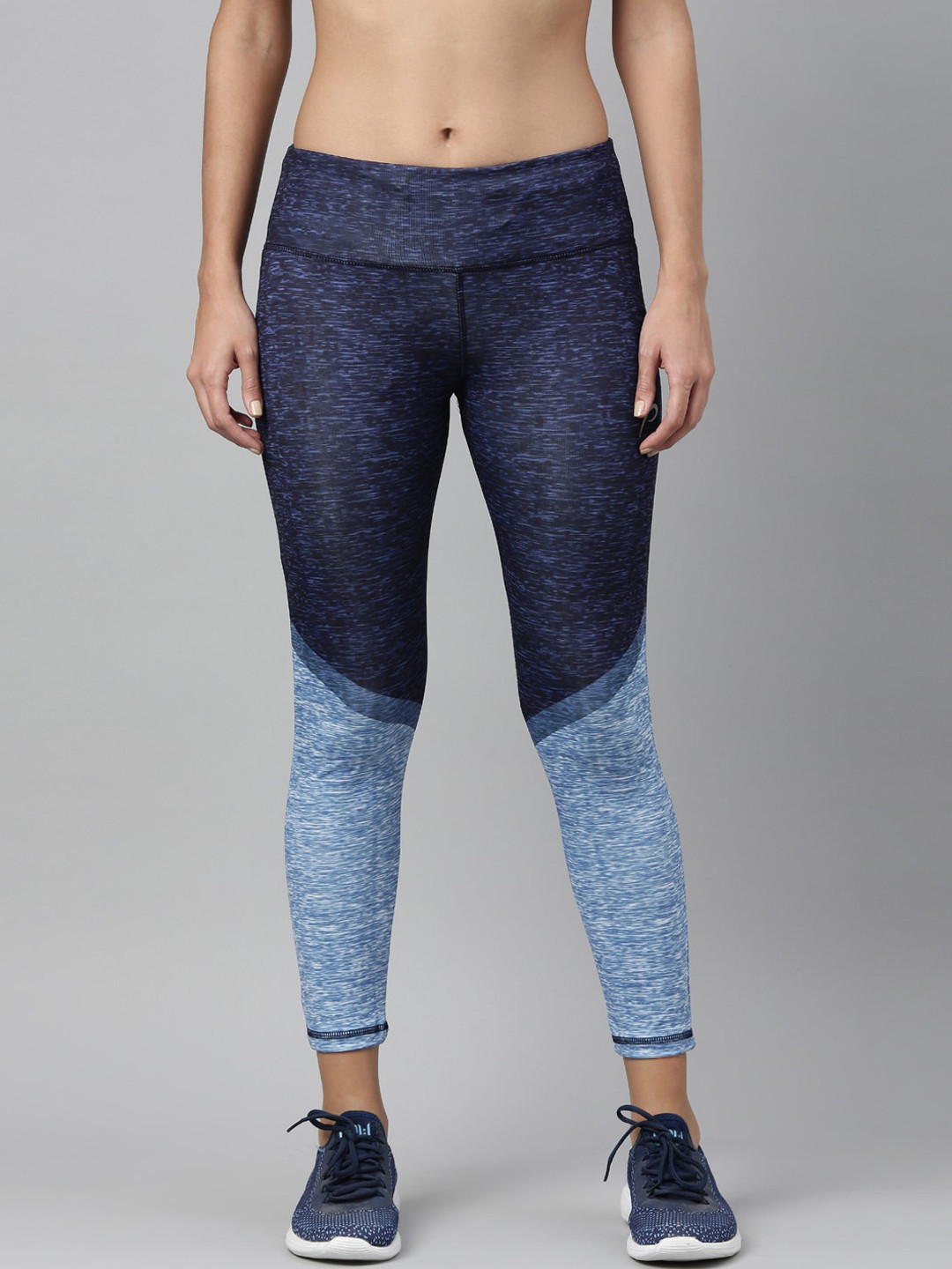 

Proline Women Blue & Black Printed Track Pants