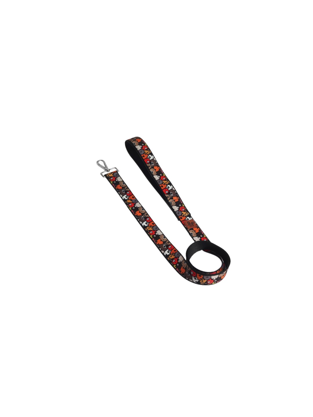 

LANA PAWS Black & Red Printed Dog Leash
