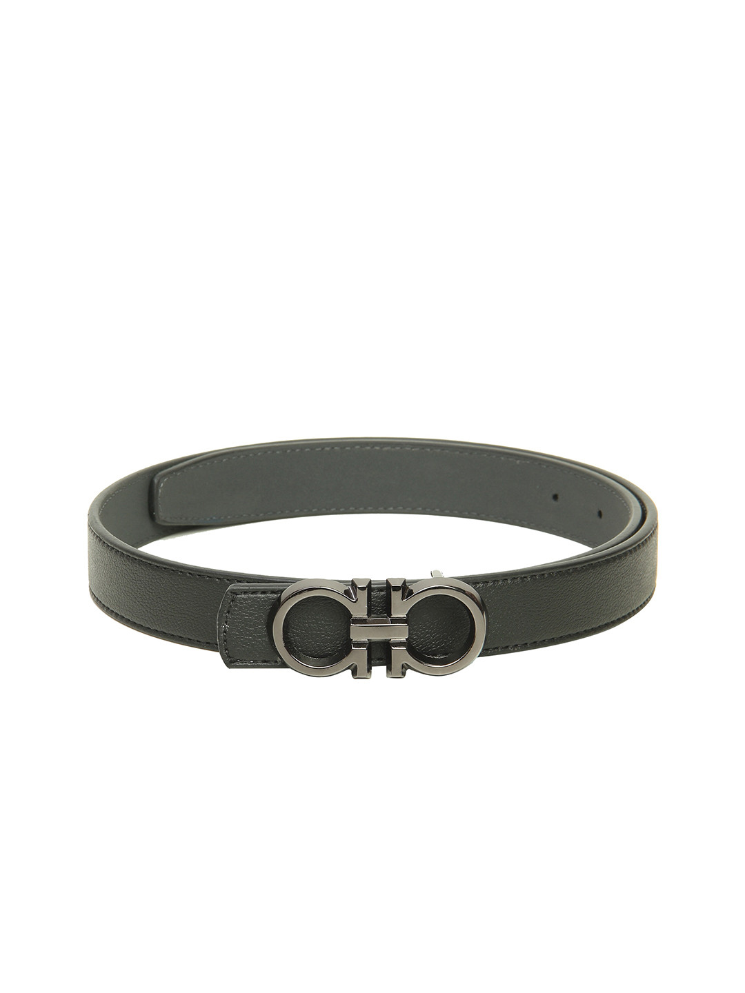

Calvadoss Women Black Textured Belt