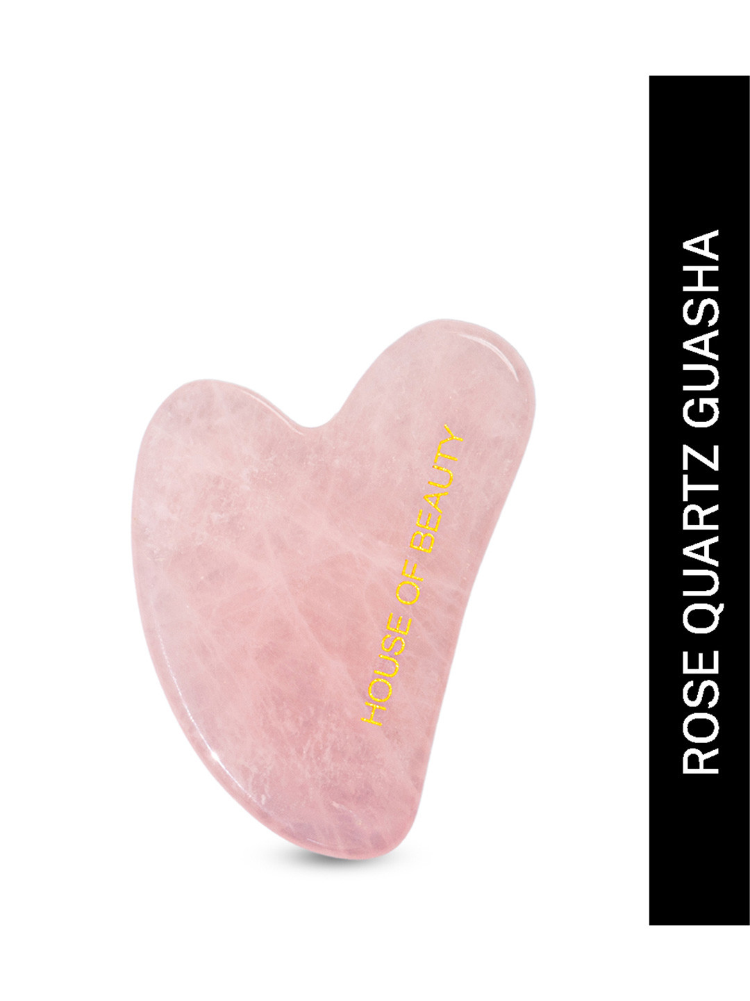 

House of Beauty Rose Quartz Guasha, Pink