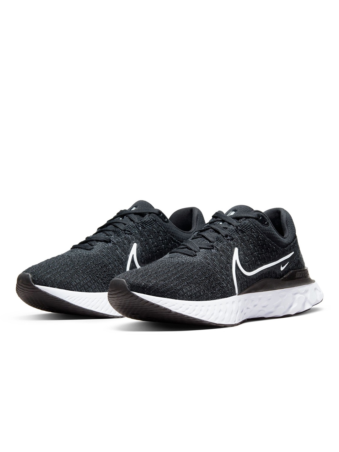

Nike Women Black React Infinity Run Flyknit 3 Road Running Shoes