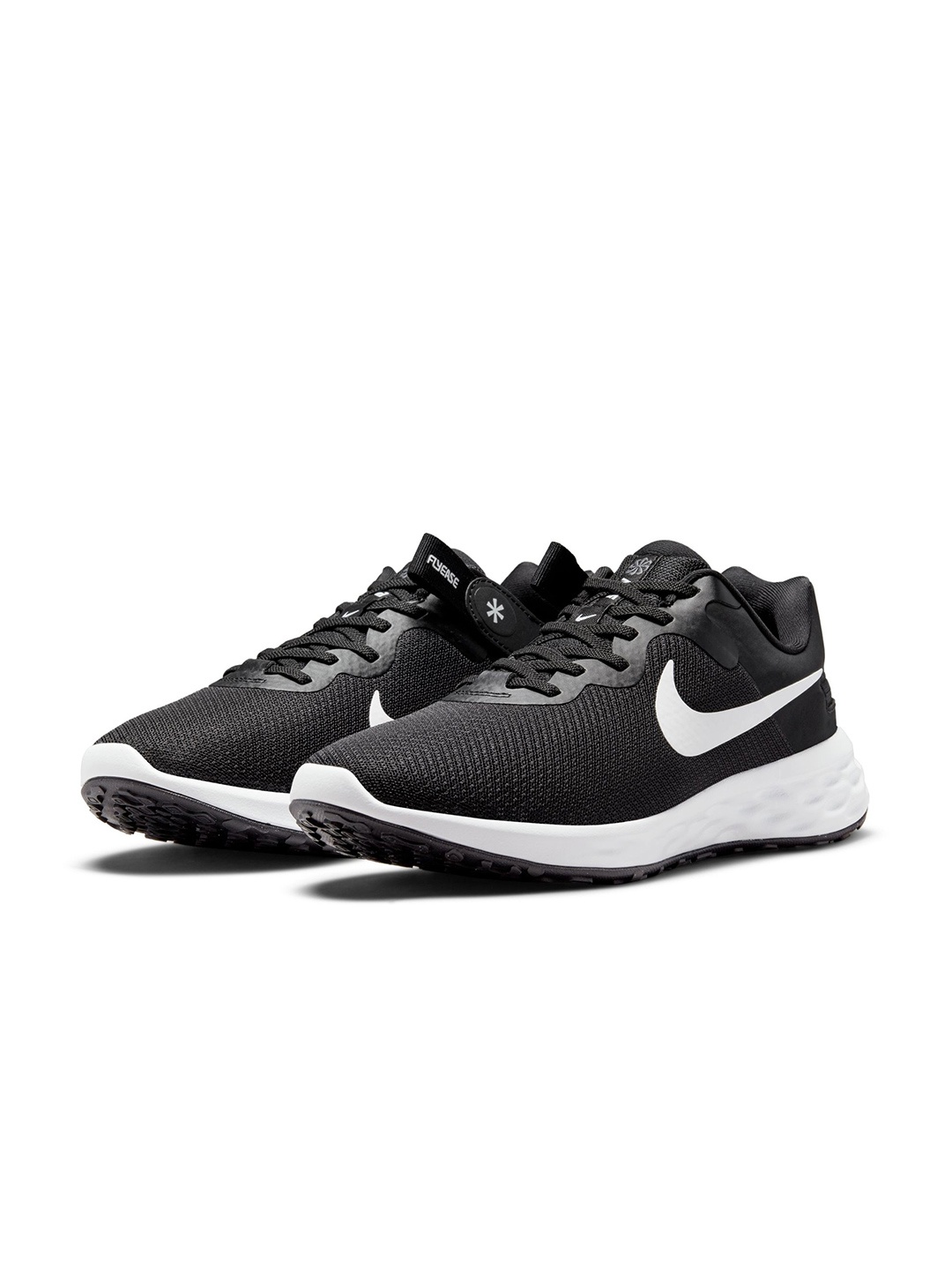 

Nike Men Black Revolution 6 Flyease Running Shoes
