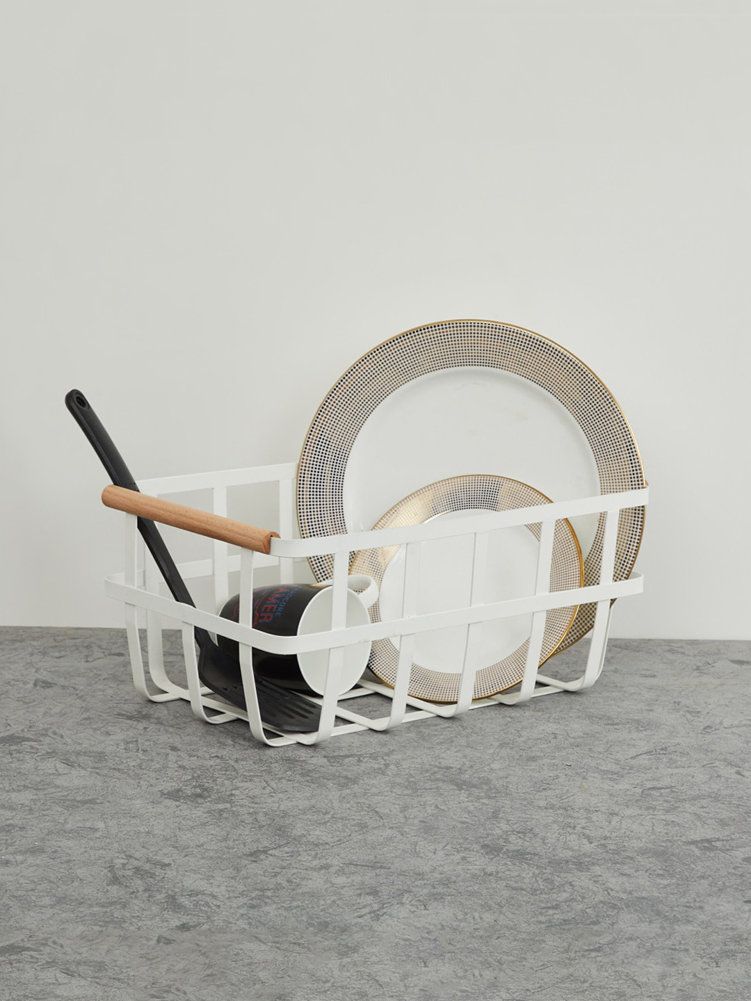 

Home Centre White Solid Storage Basket
