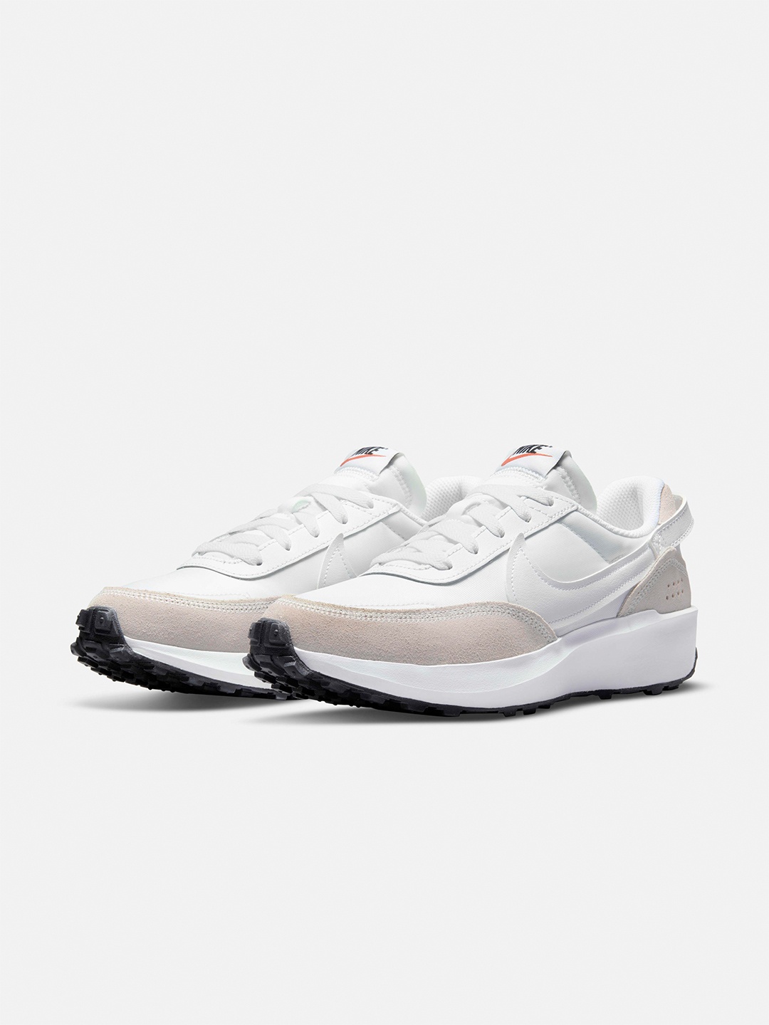 

Nike Women White & Beige Solid Waffle Debut Regular Sneakers with Cleats