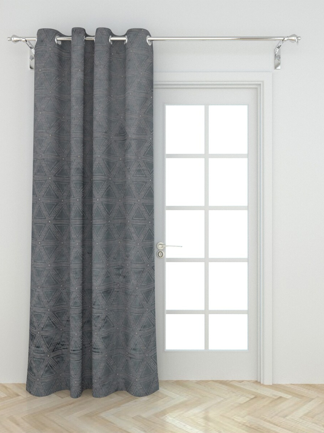 

Home Centre Grey Window Curtain