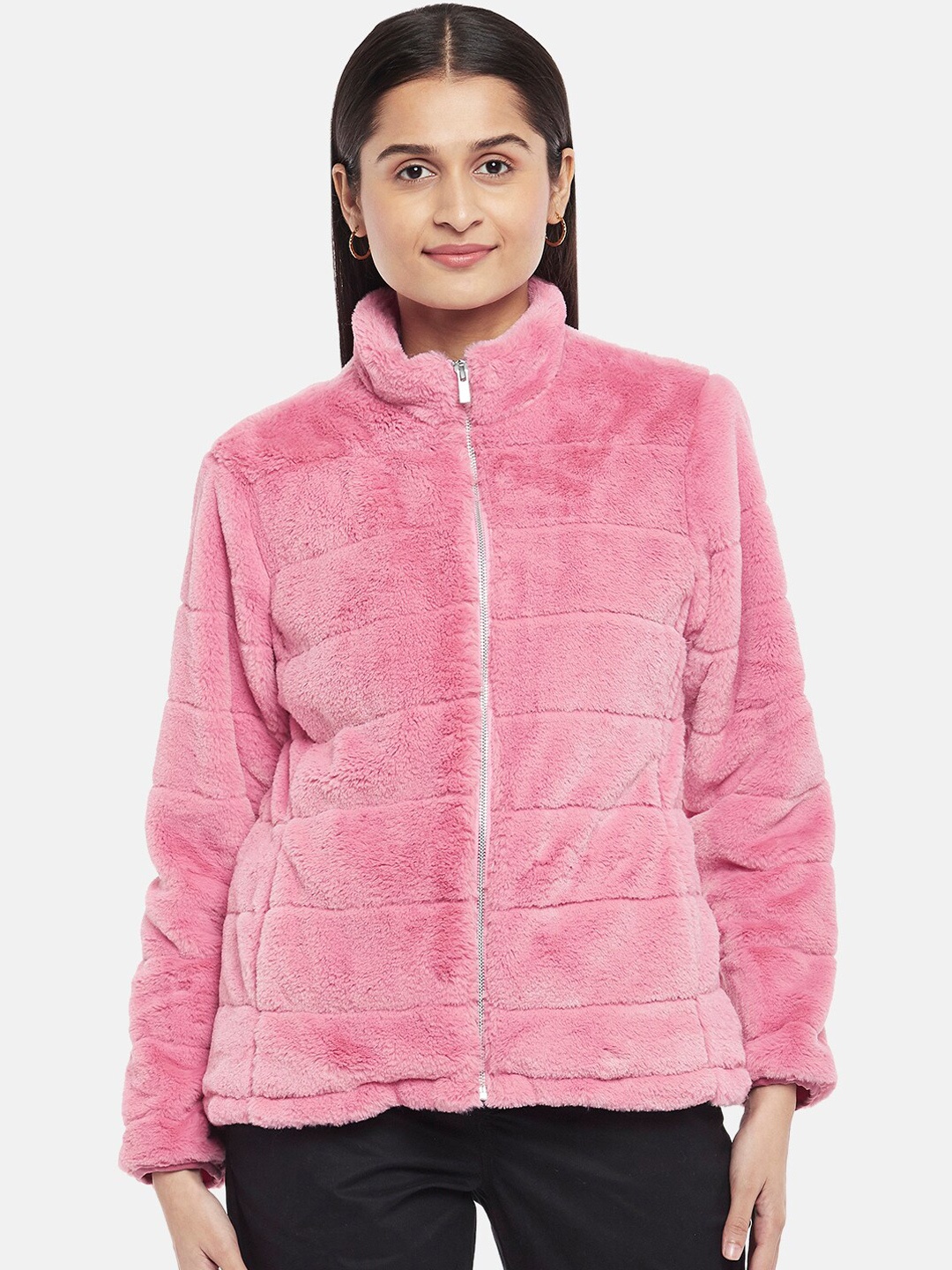 

Honey by Pantaloons Women Pink Tailored Jacket