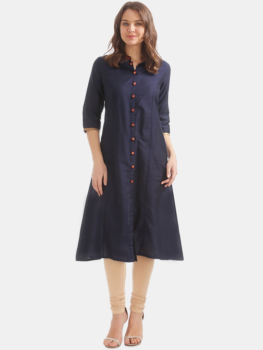 

Anahi Women Navy Blue Kurta