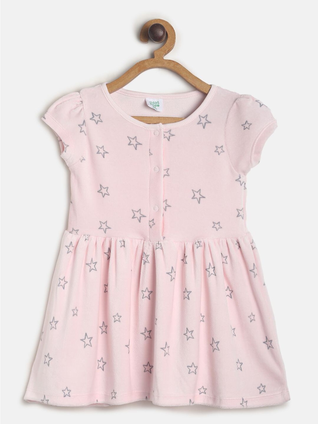 

MINI KLUB Girls Pink Printed Dress