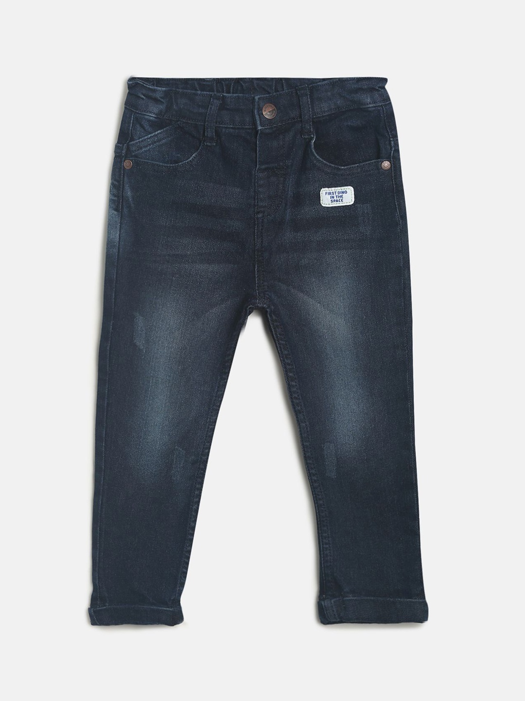

MINI KLUB Boys Blue Light Fade Stretchable Jeans
