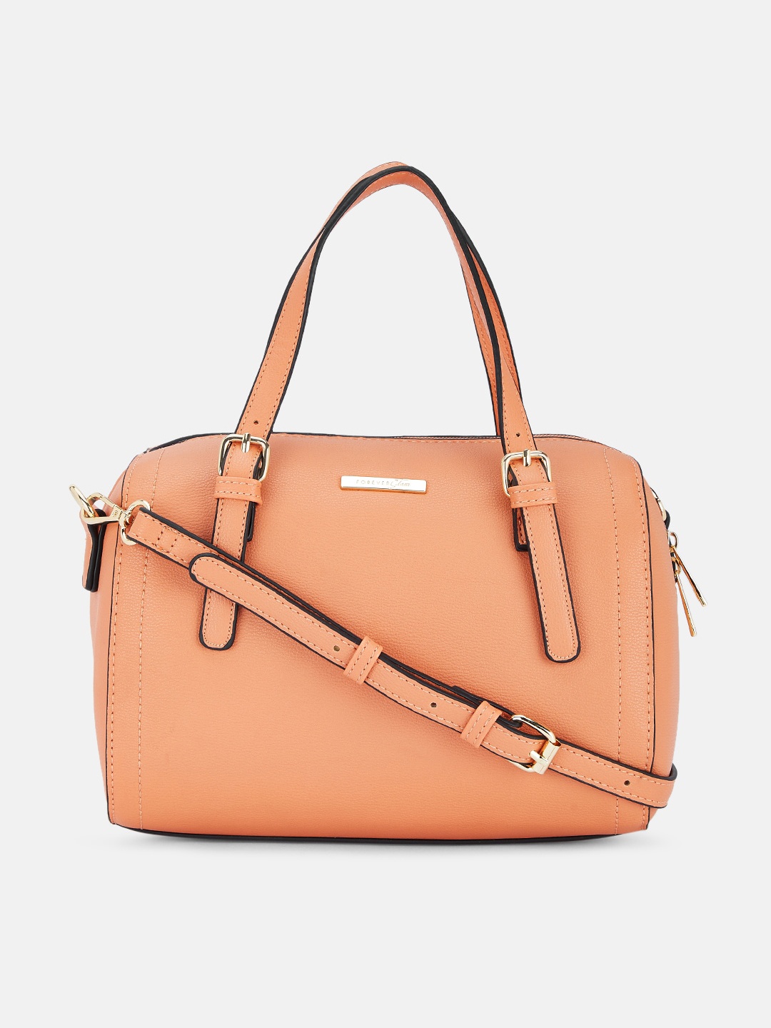 

Forever Glam by Pantaloons Peach-Coloured Shoulder Bag