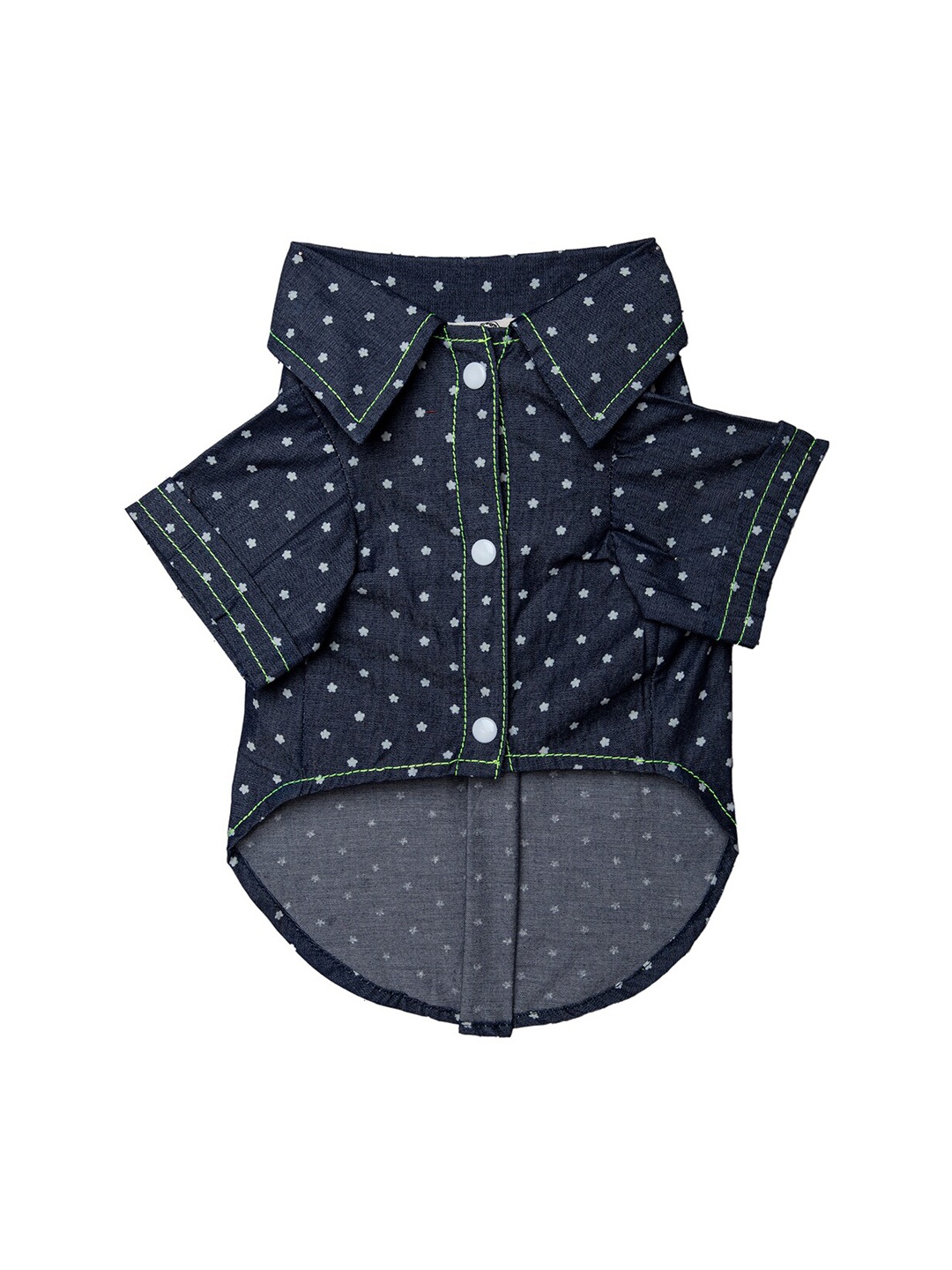 

Lulala Blue Polka Dots Cotton Dog Shirt