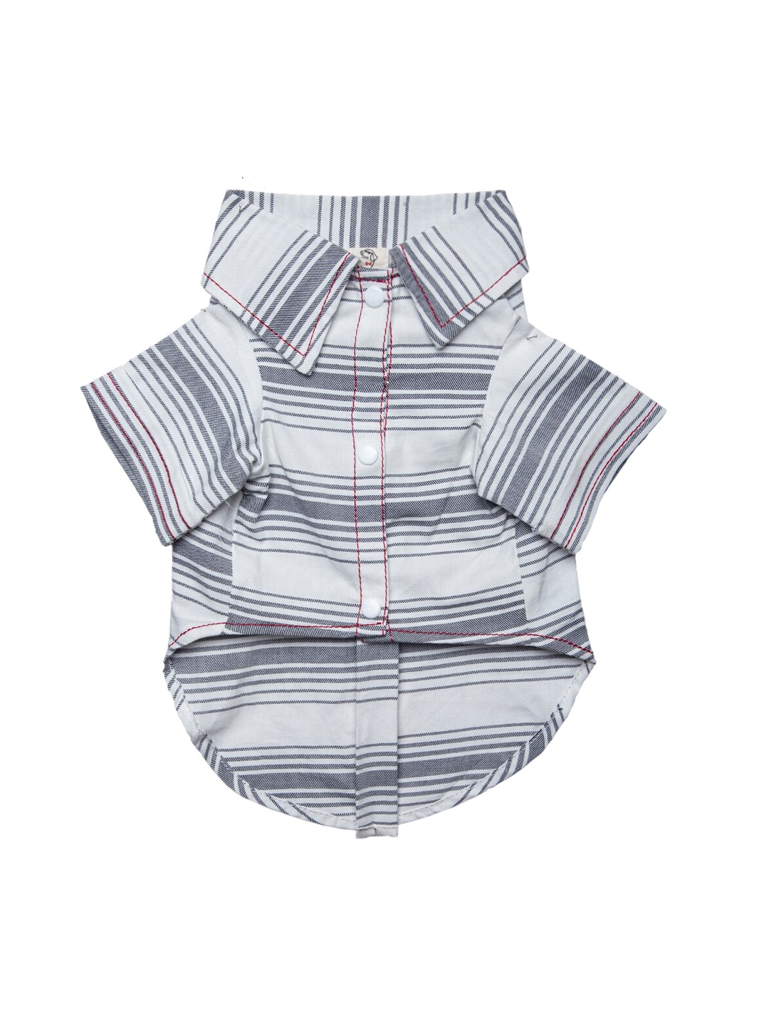 

Lulala White Stripped Cotton Dog Dresses