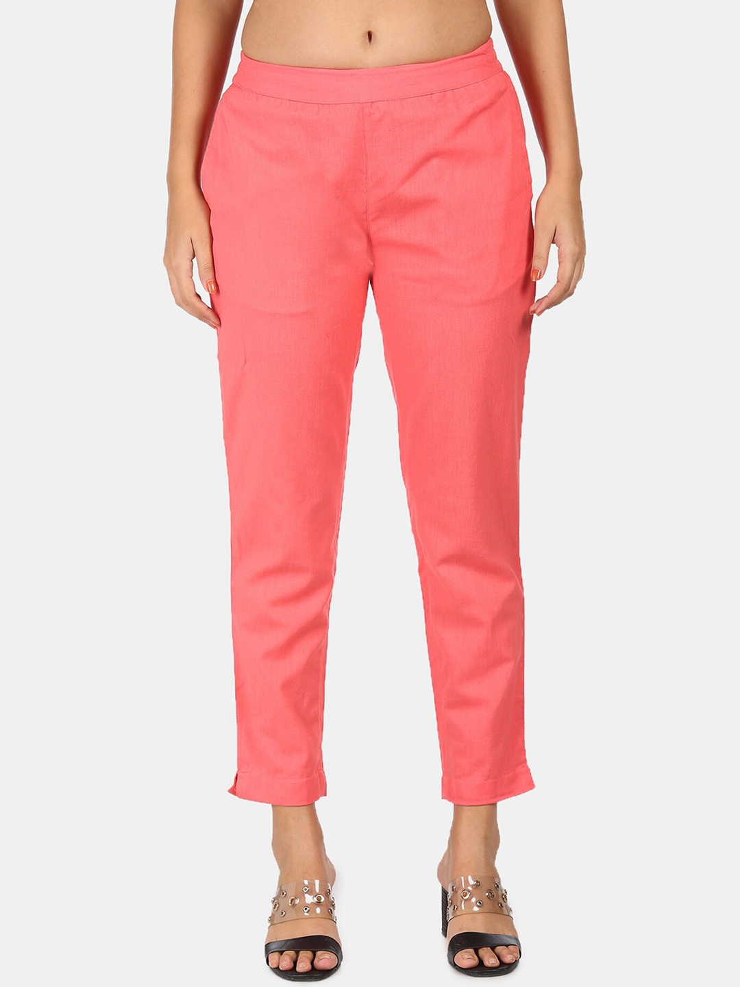 

Karigari Women Orange Trousers
