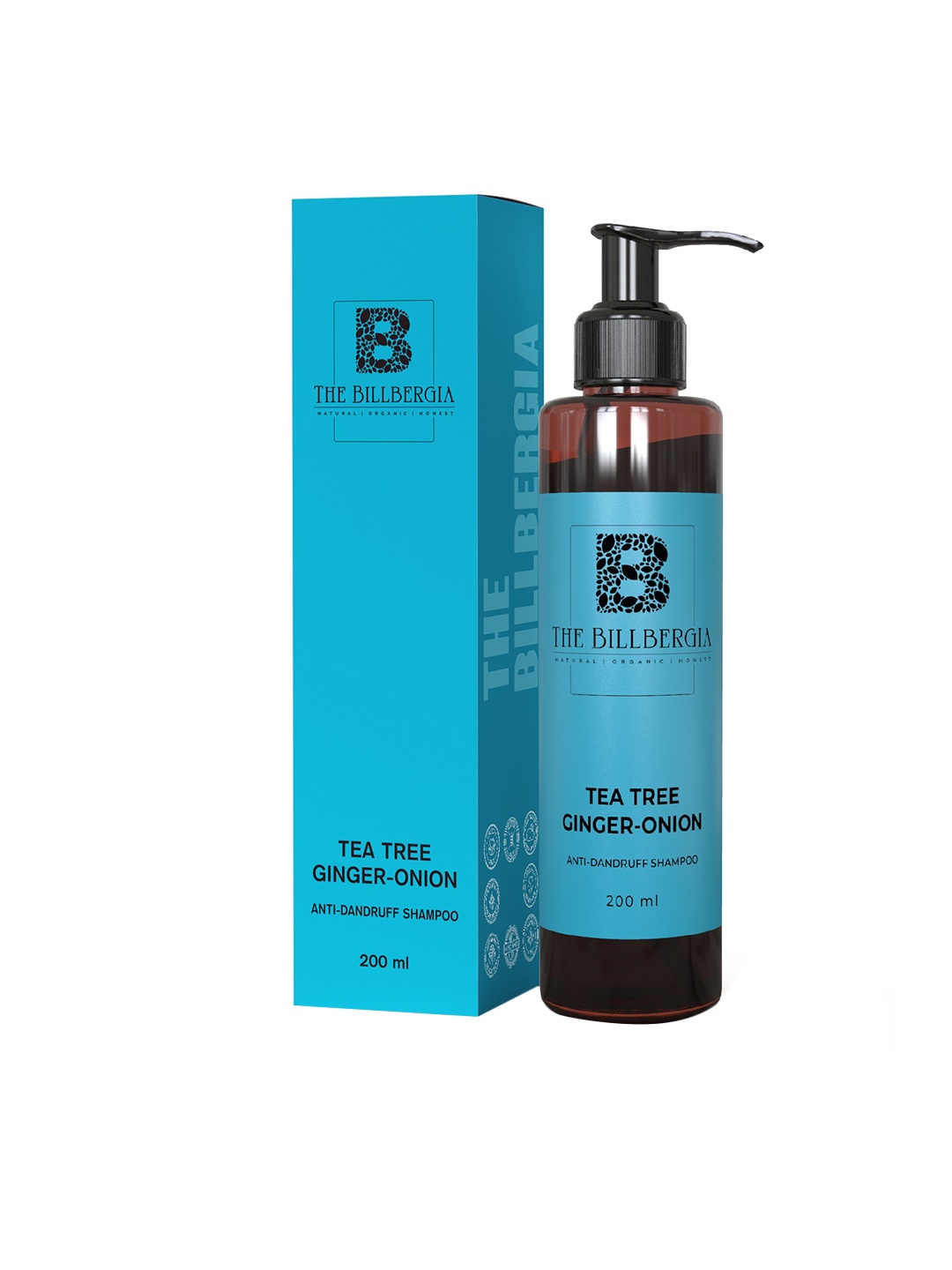

THE BILLBERGIA Tea Tree Ginger Onion Anti-Dandruff Shampoo - 200 ml, White
