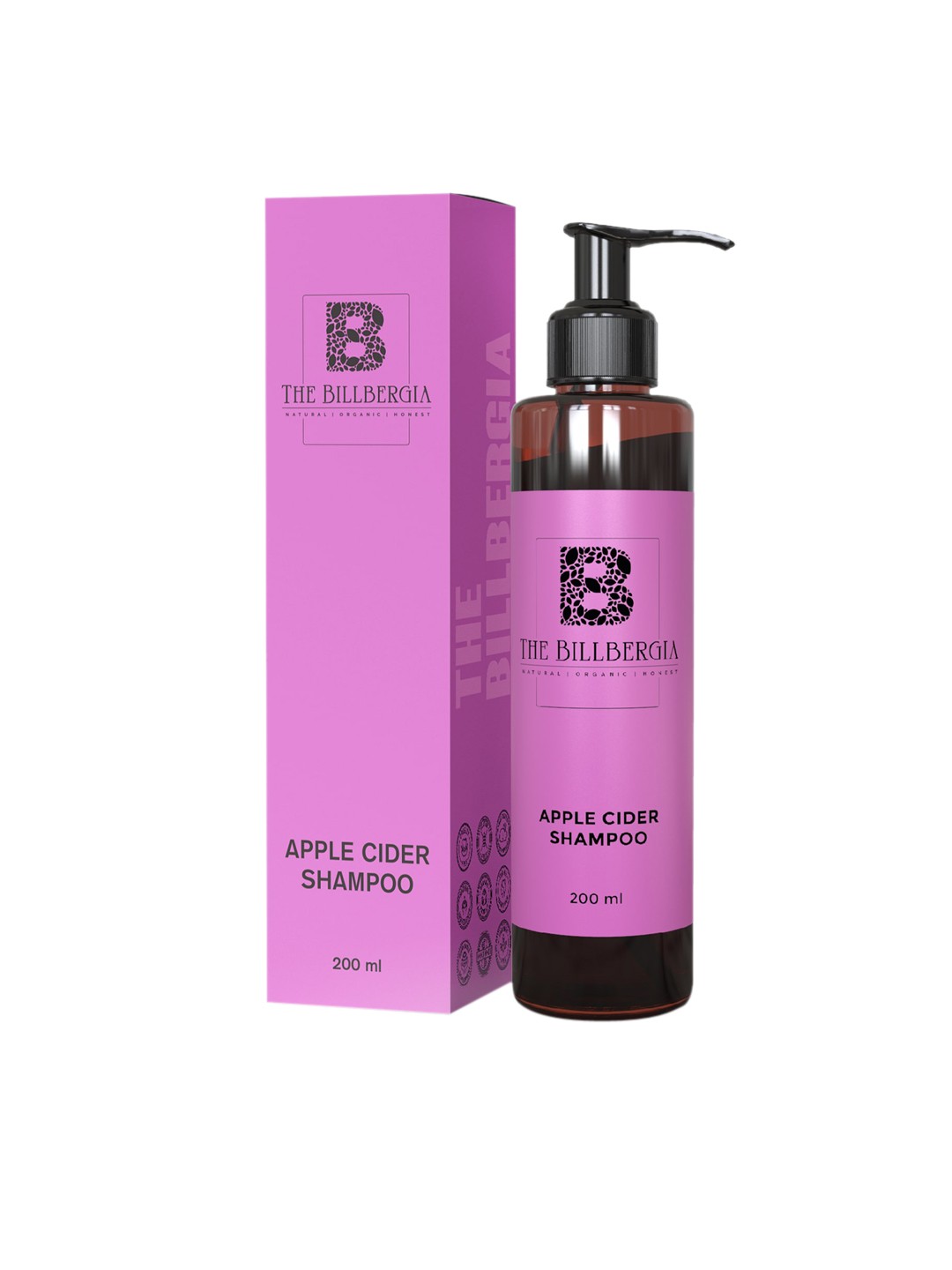 

THE BILLBERGIA Apple Cider Shampoo for Scalp Healing, White