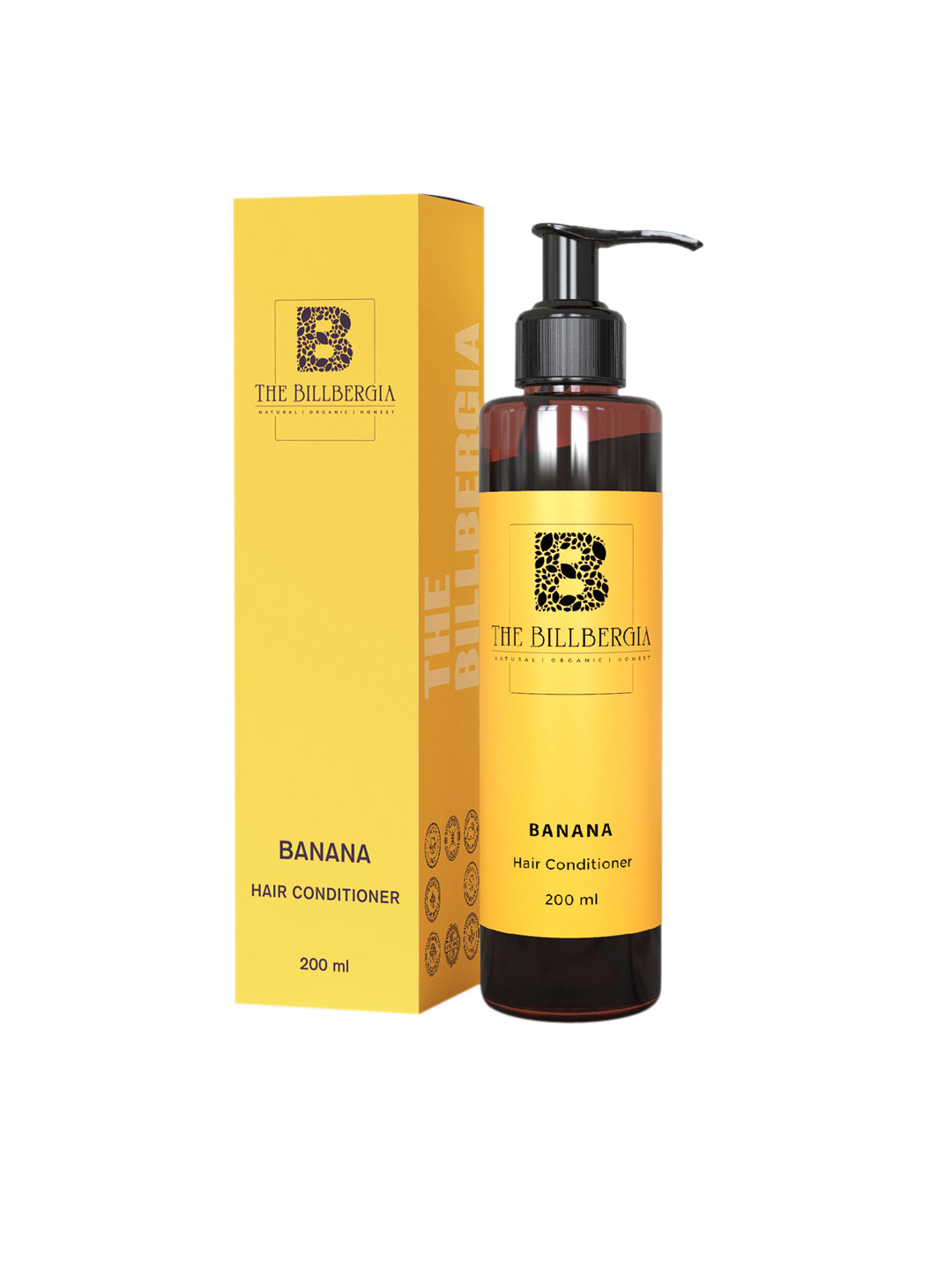 

Banana Hair Conditioner for Deep Hair Moisturisation, White