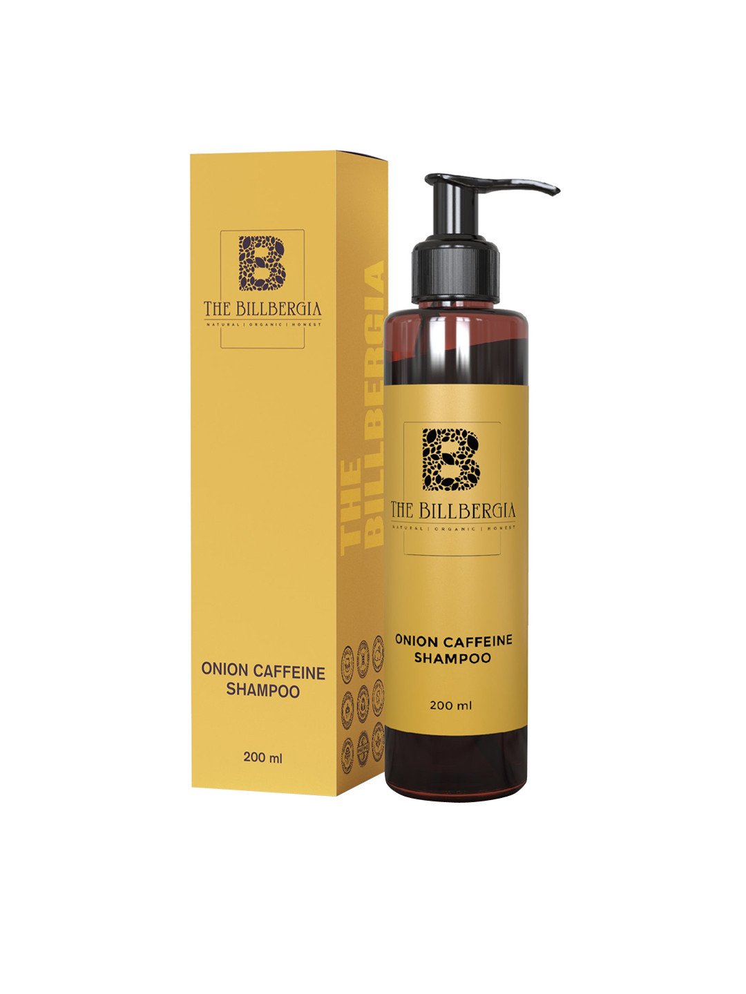 

THE BILLBERGIA Onion and Caffeine Shampoo for Hair Volume, Red