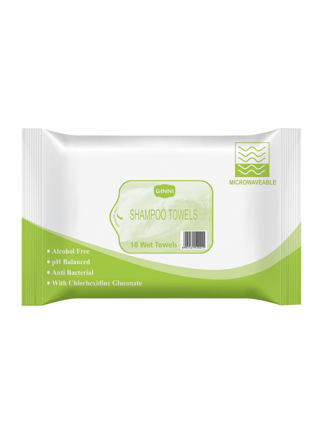 

Ginni Set Of 26 Shampoo Towels, White