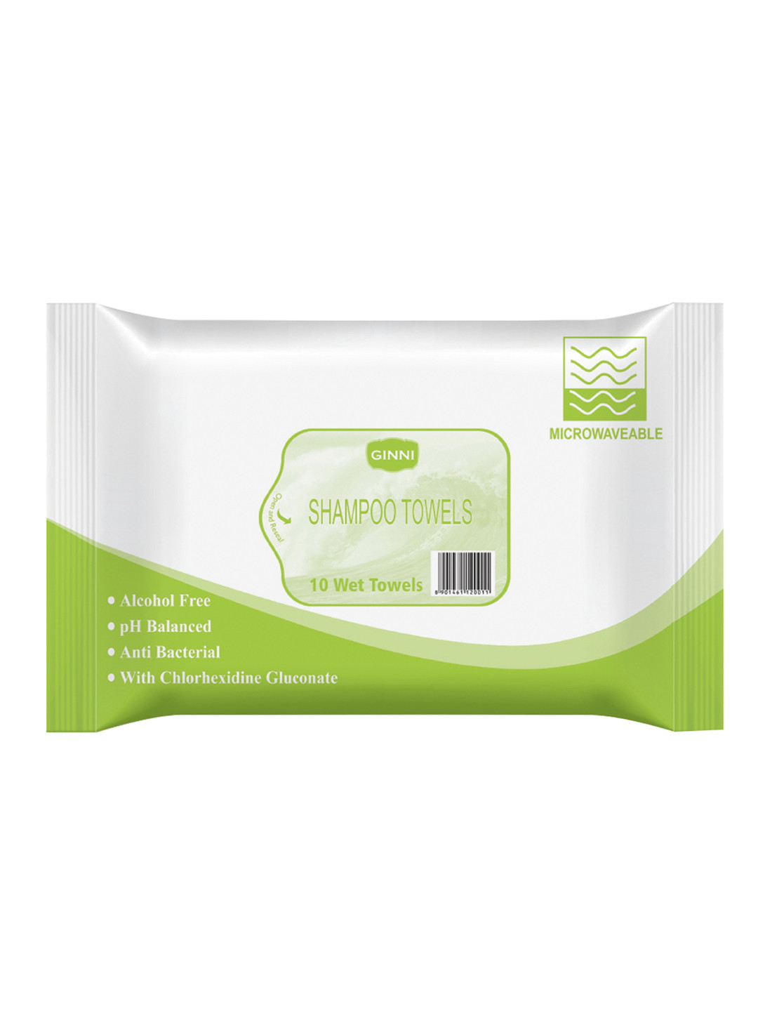

Ginni Unisex Set of 48 Shampoo Towel, White