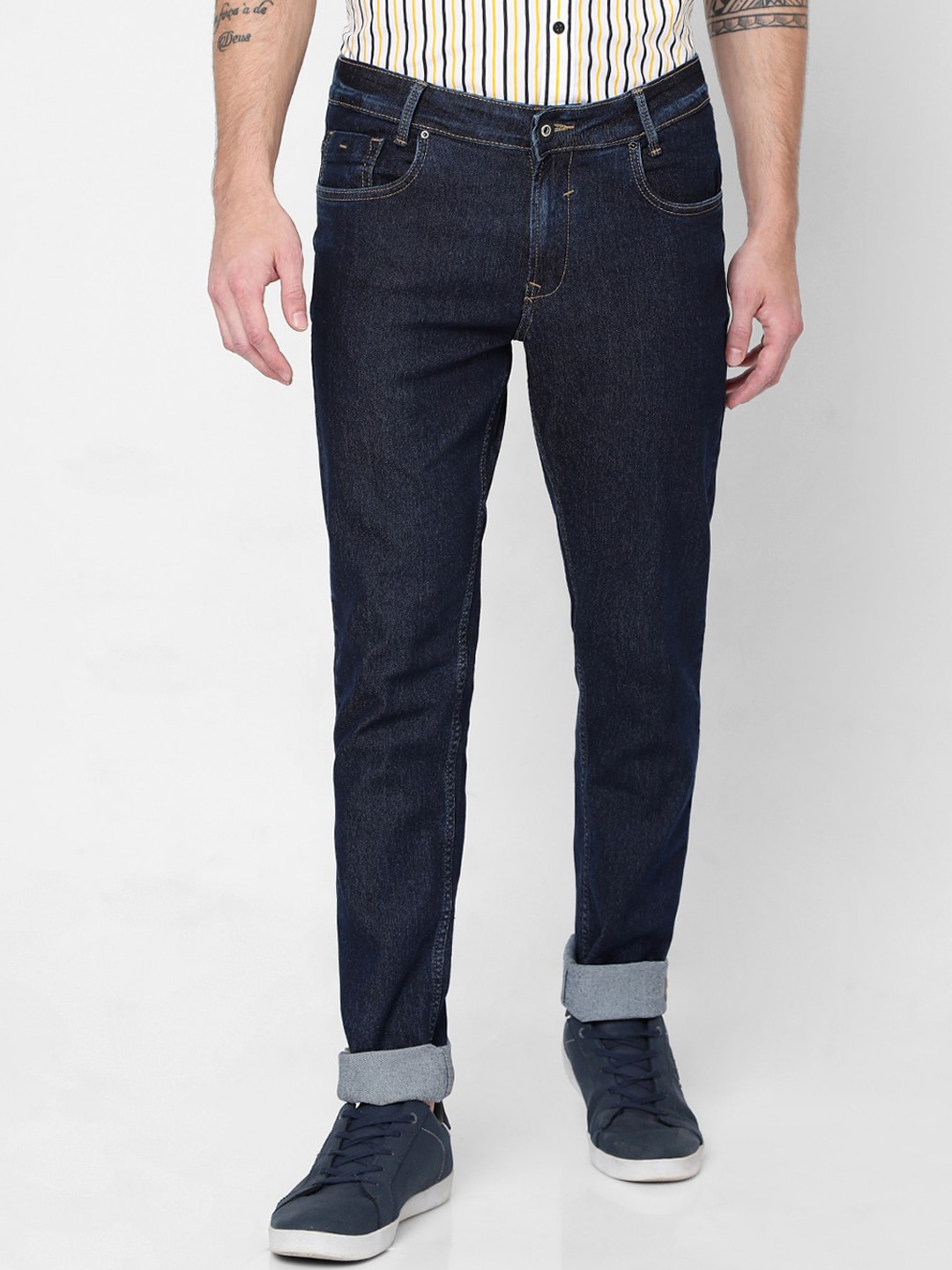 

Mufti Men Blue Slim Fit Stretchable Jeans