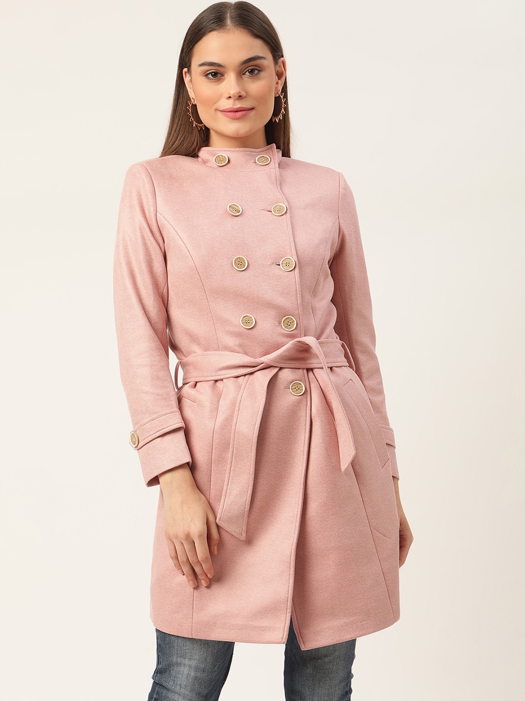 

ELLE Woman Pink Longline Tailored Jacket