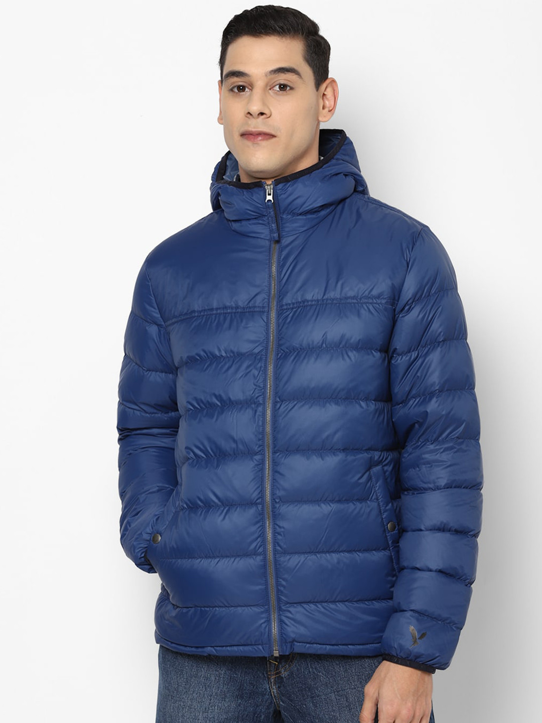 

AMERICAN EAGLE OUTFITTERS Men Blue Padded Jacket