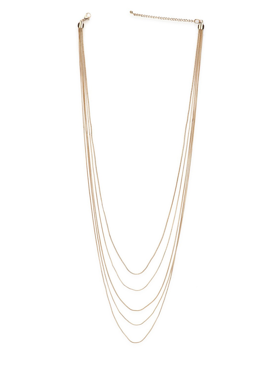 

FOREVER 21 Women Gold-Toned Layered Chain