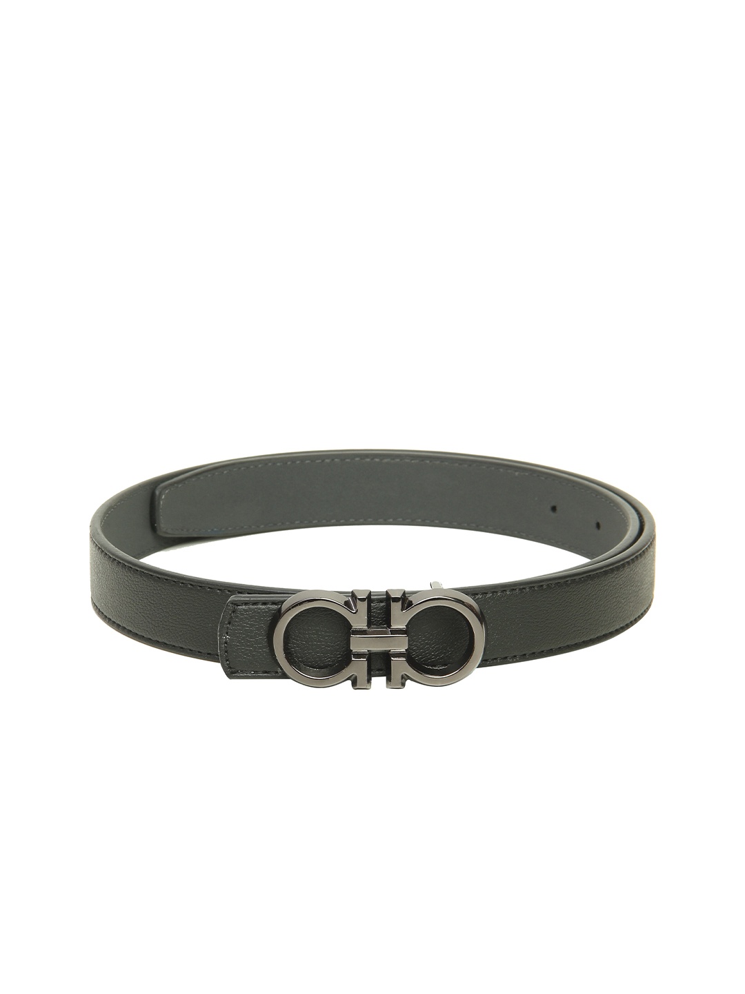 

Calvadoss Women Black Textured Belt