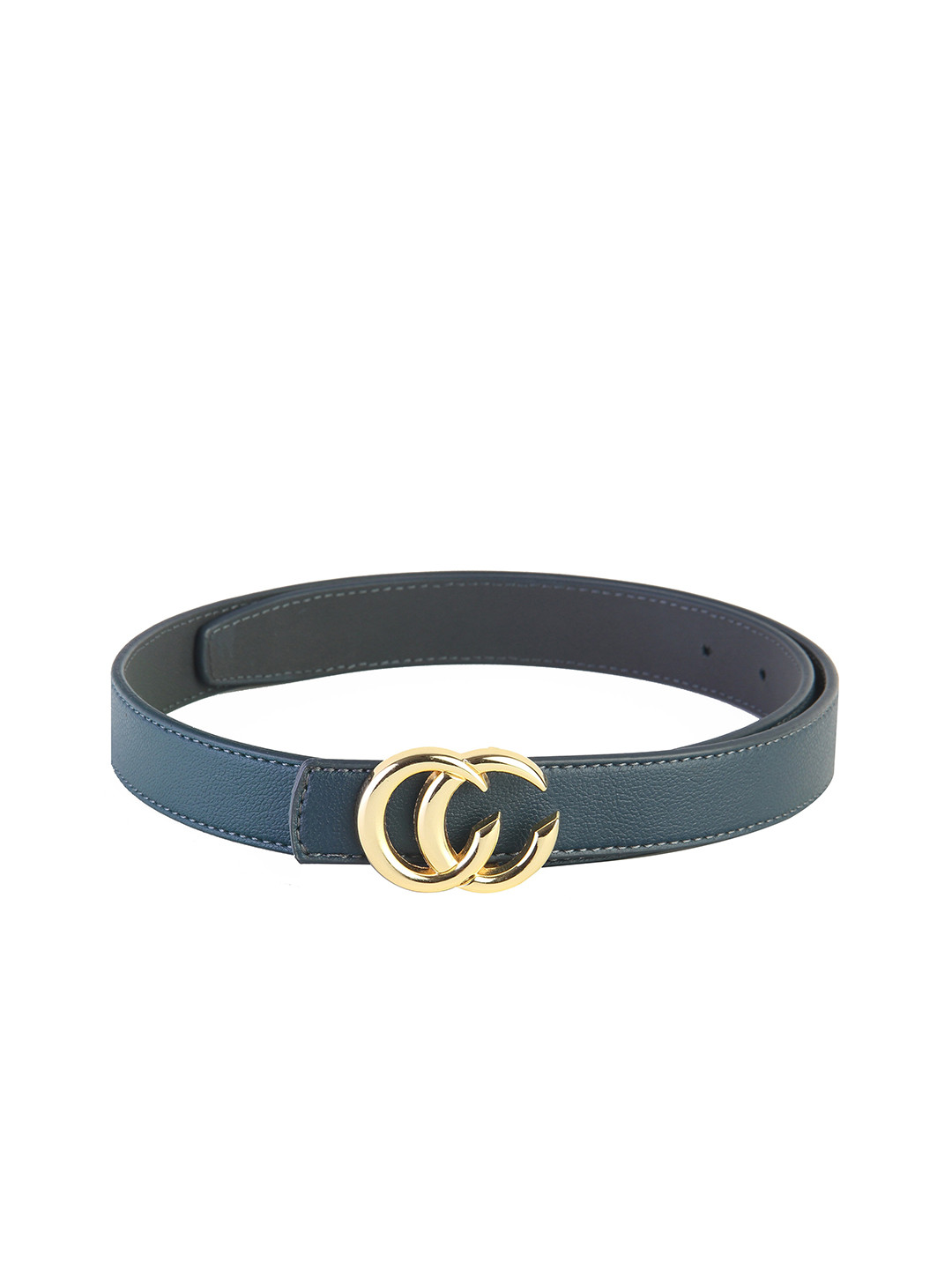 

Calvadoss Women Blue Textured Belt