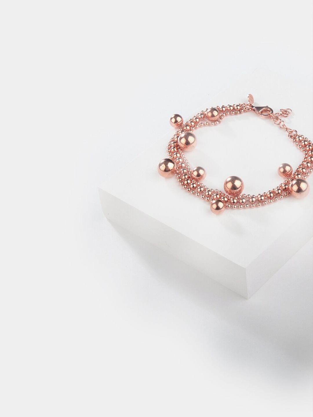 

SHAYA Women Gold-Toned Silver Armlet Bracelet