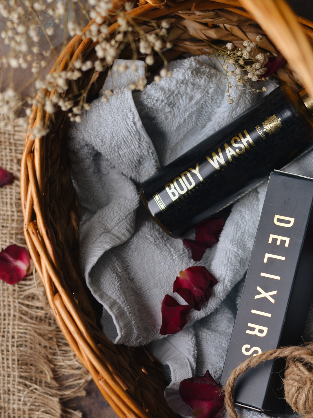 

DELIXIRS Black Ultra Gentle Body Wash - 200 ml