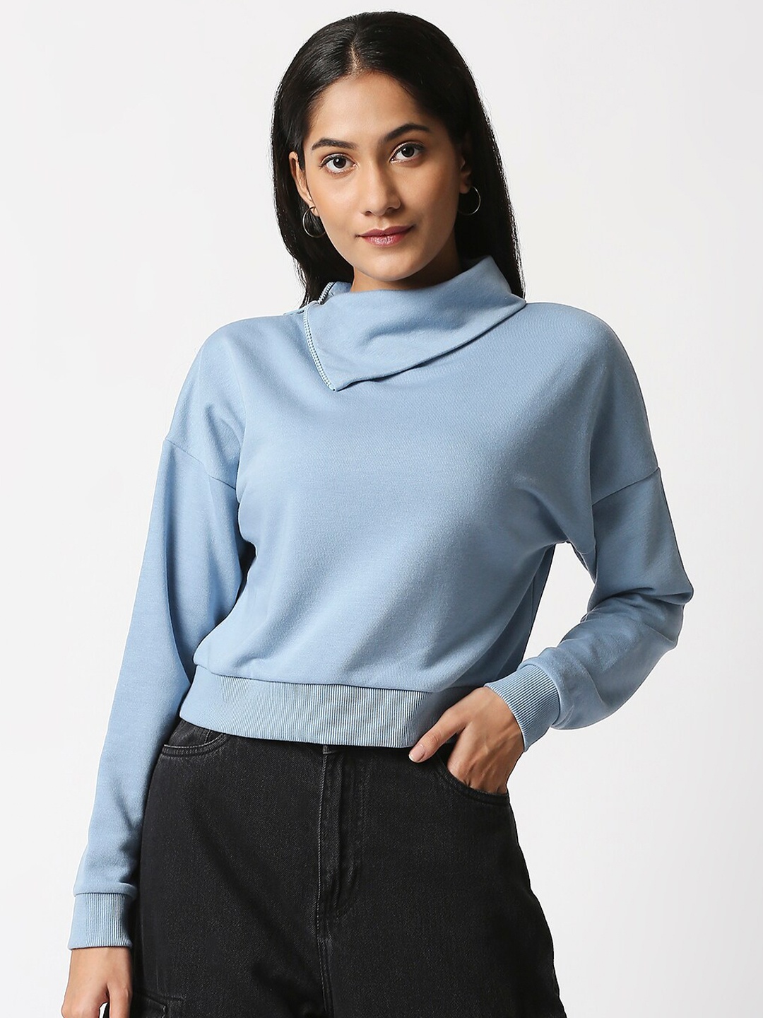 

20Dresses Women Blue Sweatshirt