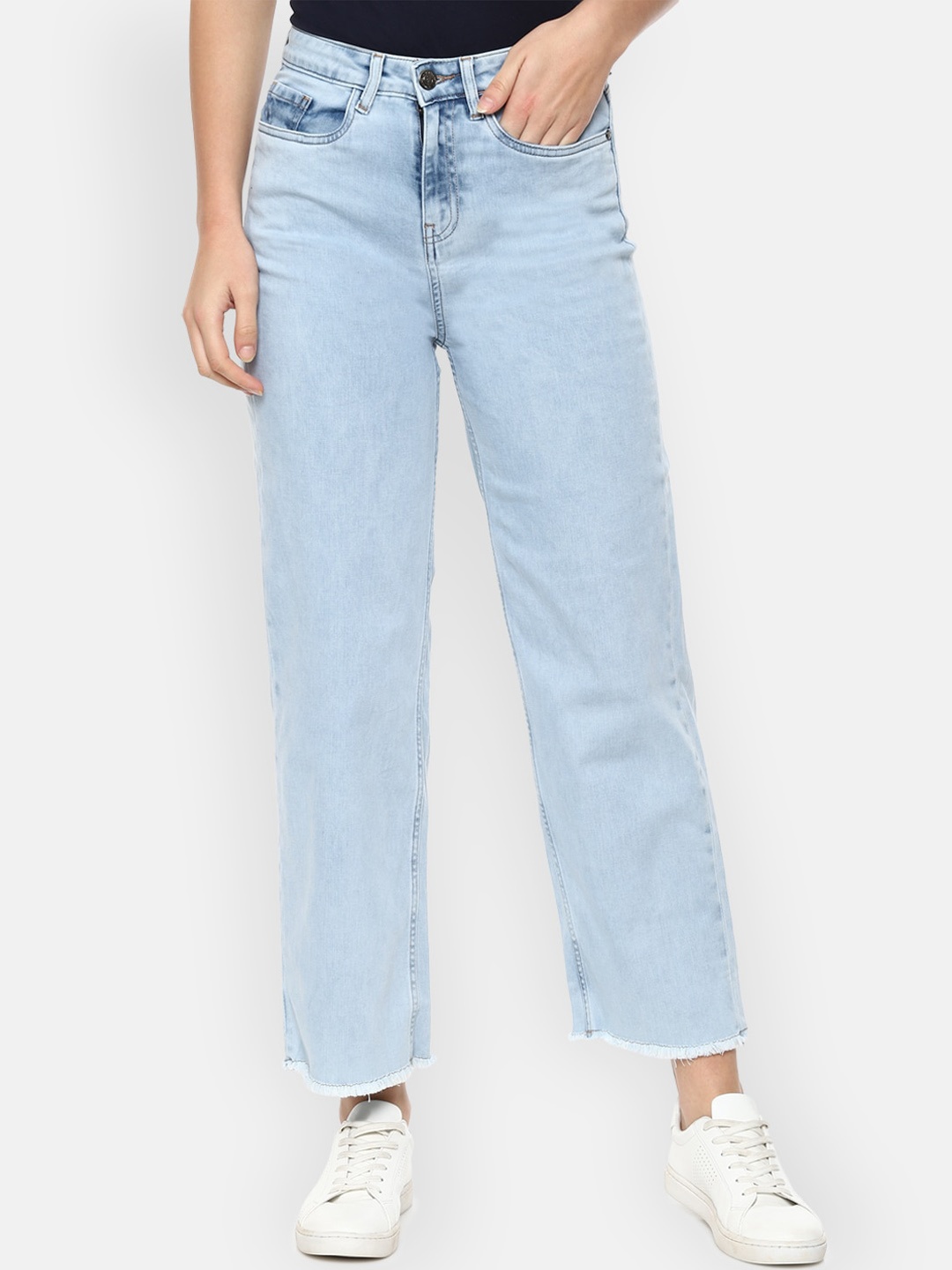 

Van Heusen Woman Women Blue Heavy Fade Jeans
